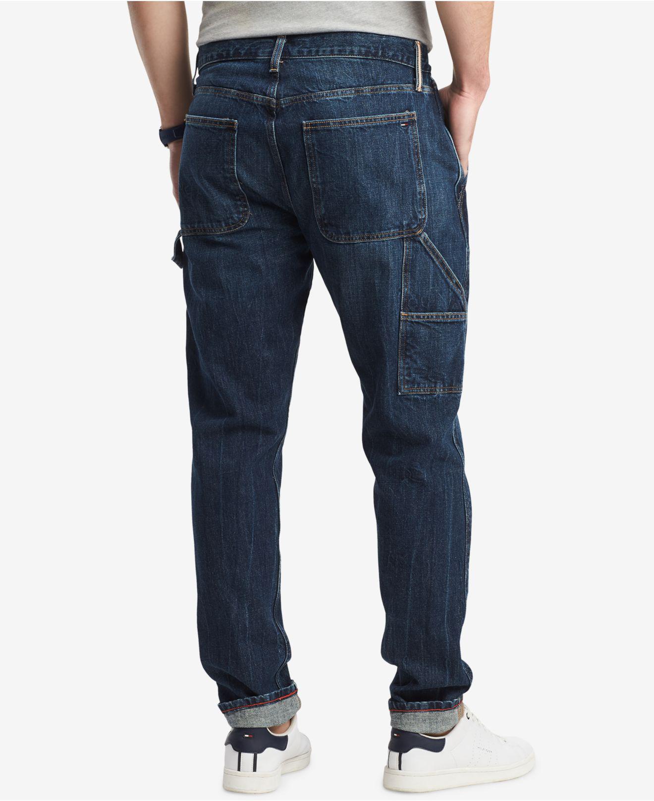 Tommy Hilfiger Relaxed-fit Denim Jeans, Created For Macy's in Blue for ...