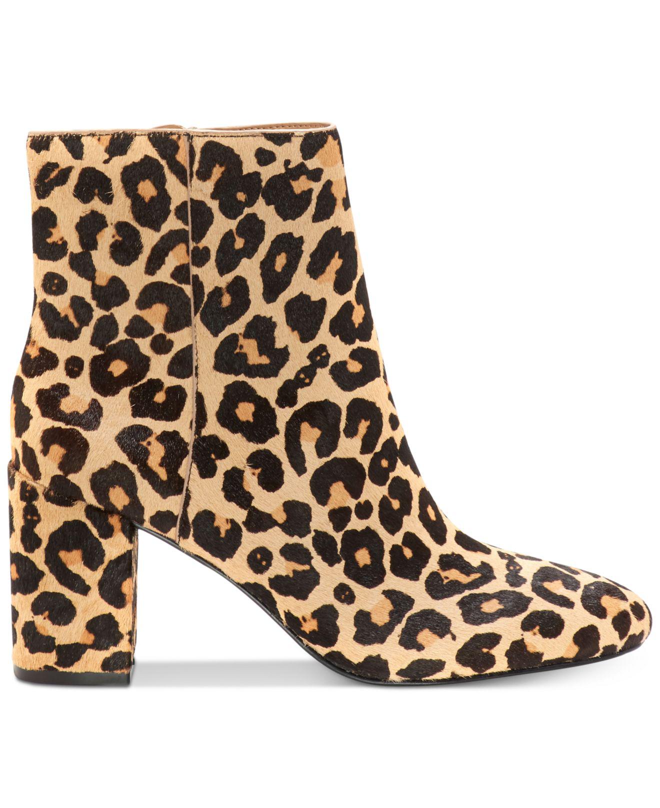 inc leopard booties