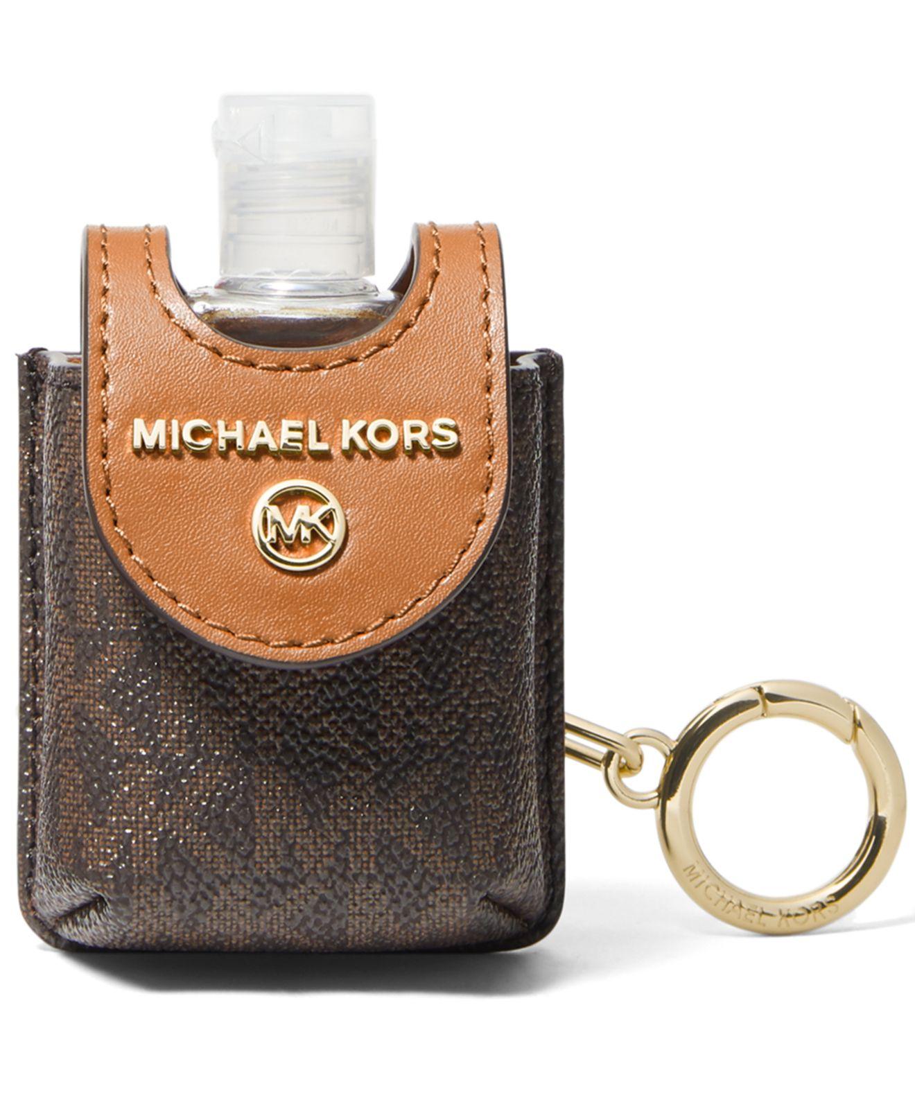 Michael Kors Michael Small Hand Sanitizer Holder in Brown | Lyst Canada