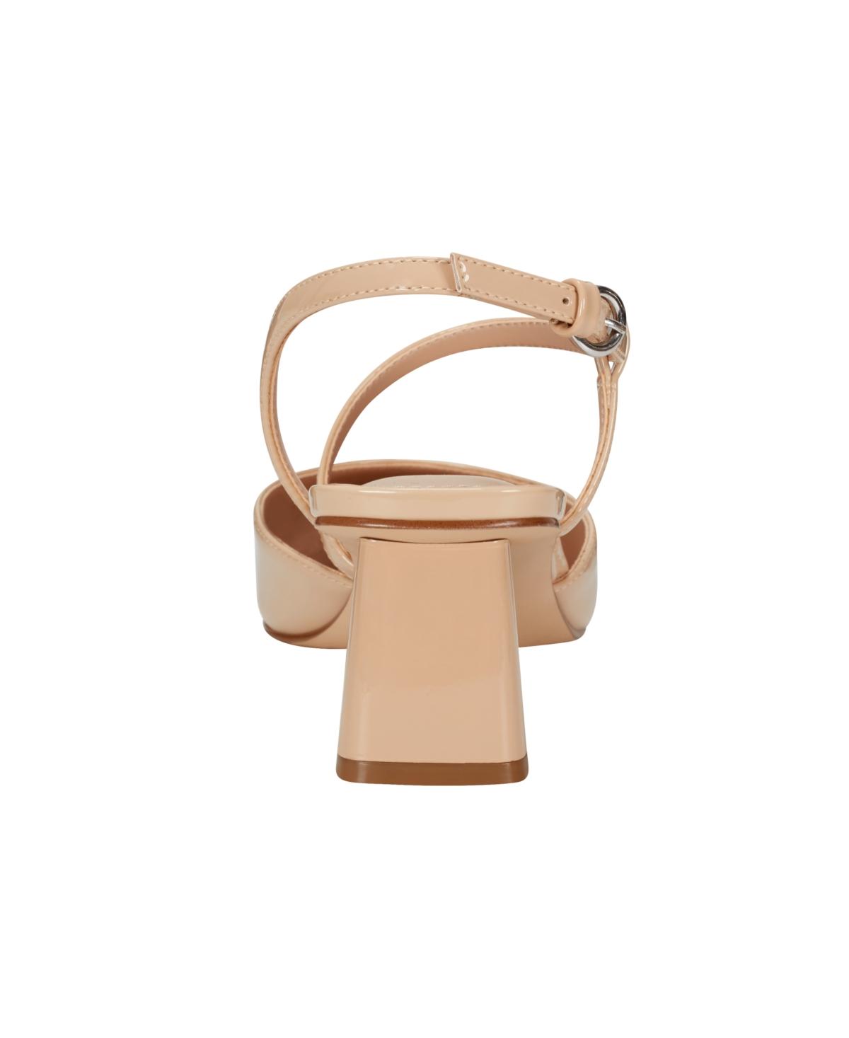 Marc Fisher Loya Block Heel Dress Pumps in Natural Lyst