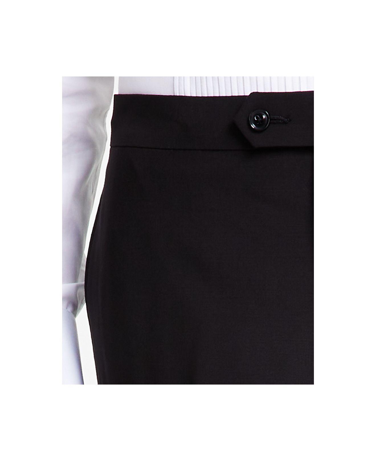 Calvin Klein Slim-fit Infinite Stretch Black Tuxedo Suit Pants for Men |  Lyst