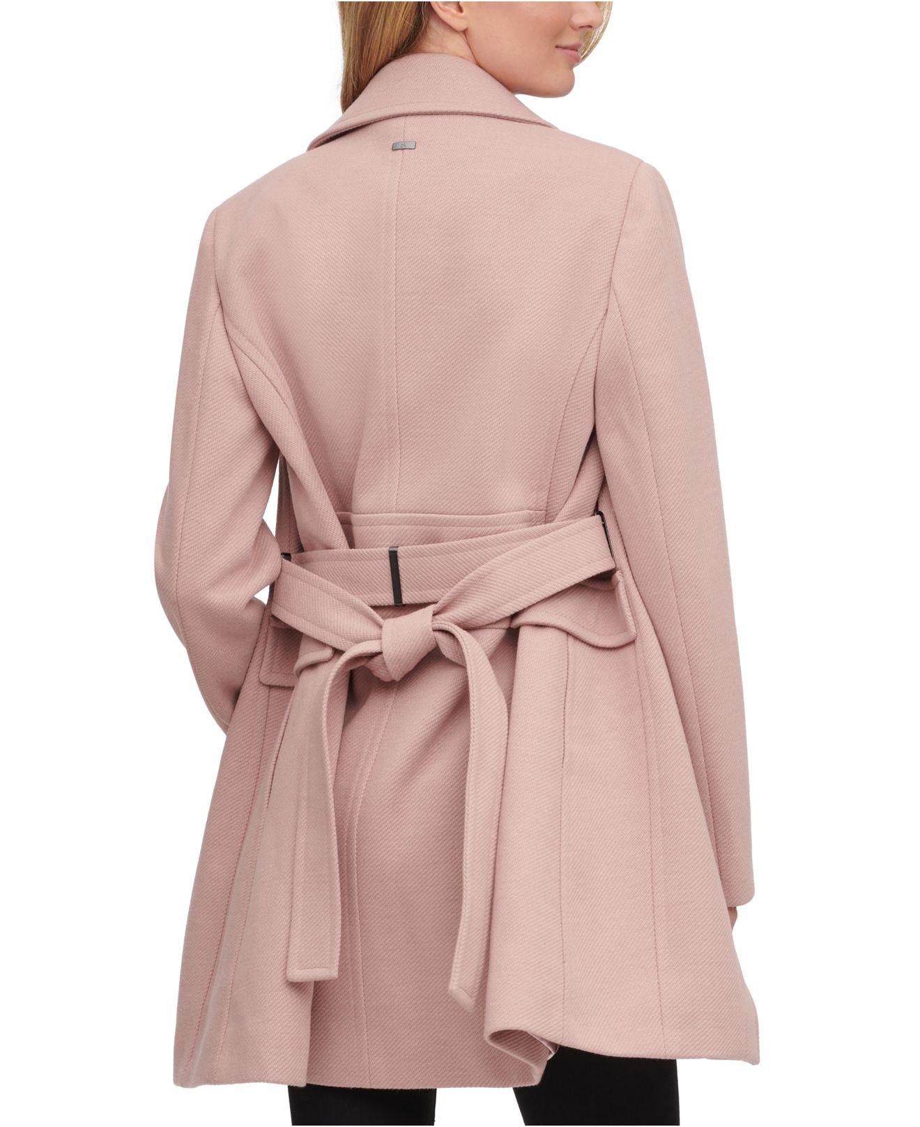 Single-breasted Belted Coat 