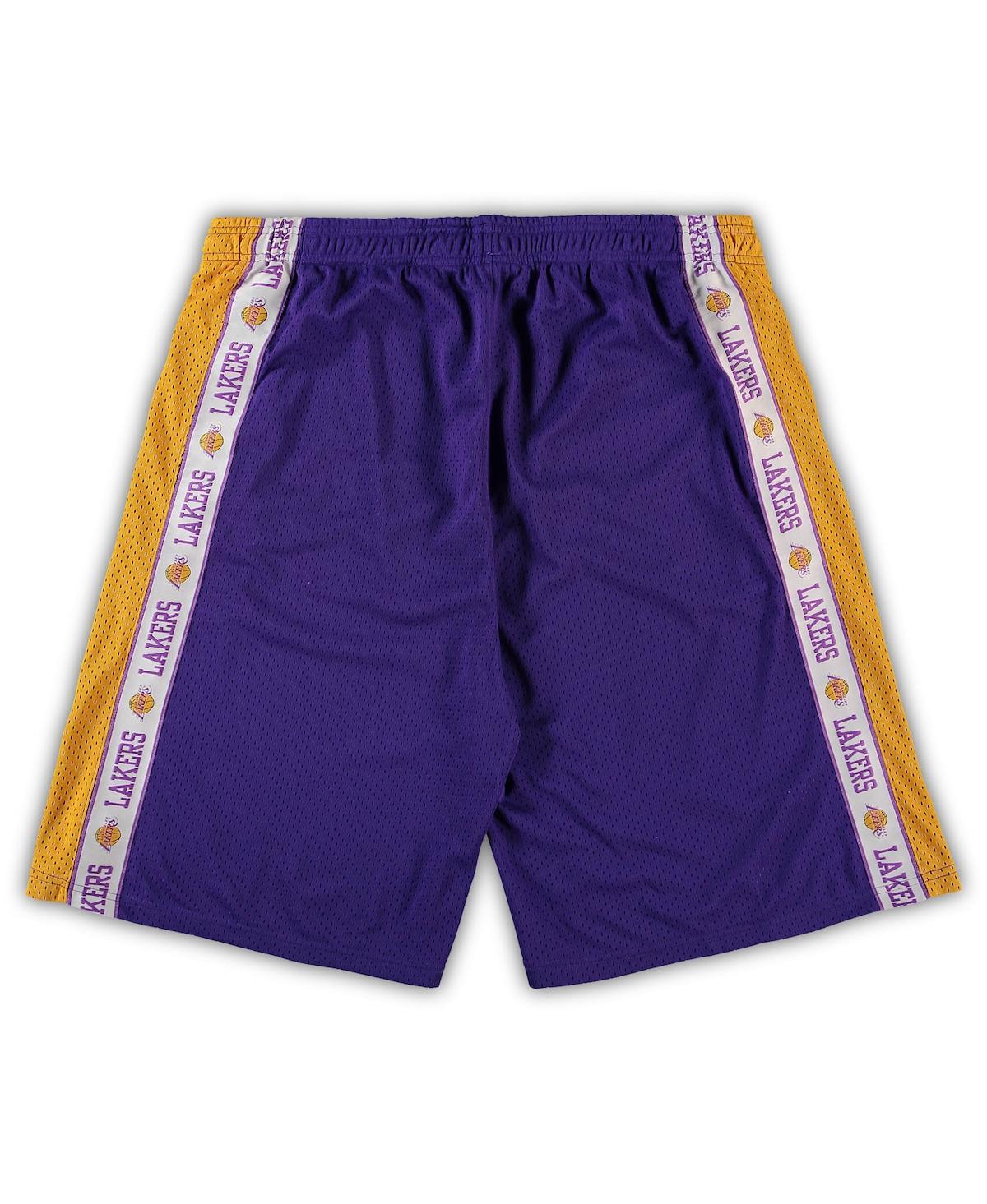 Los Angeles Lakers Fanatics Branded Big & Tall Team Wordmark Pullover  Hoodie - Purple