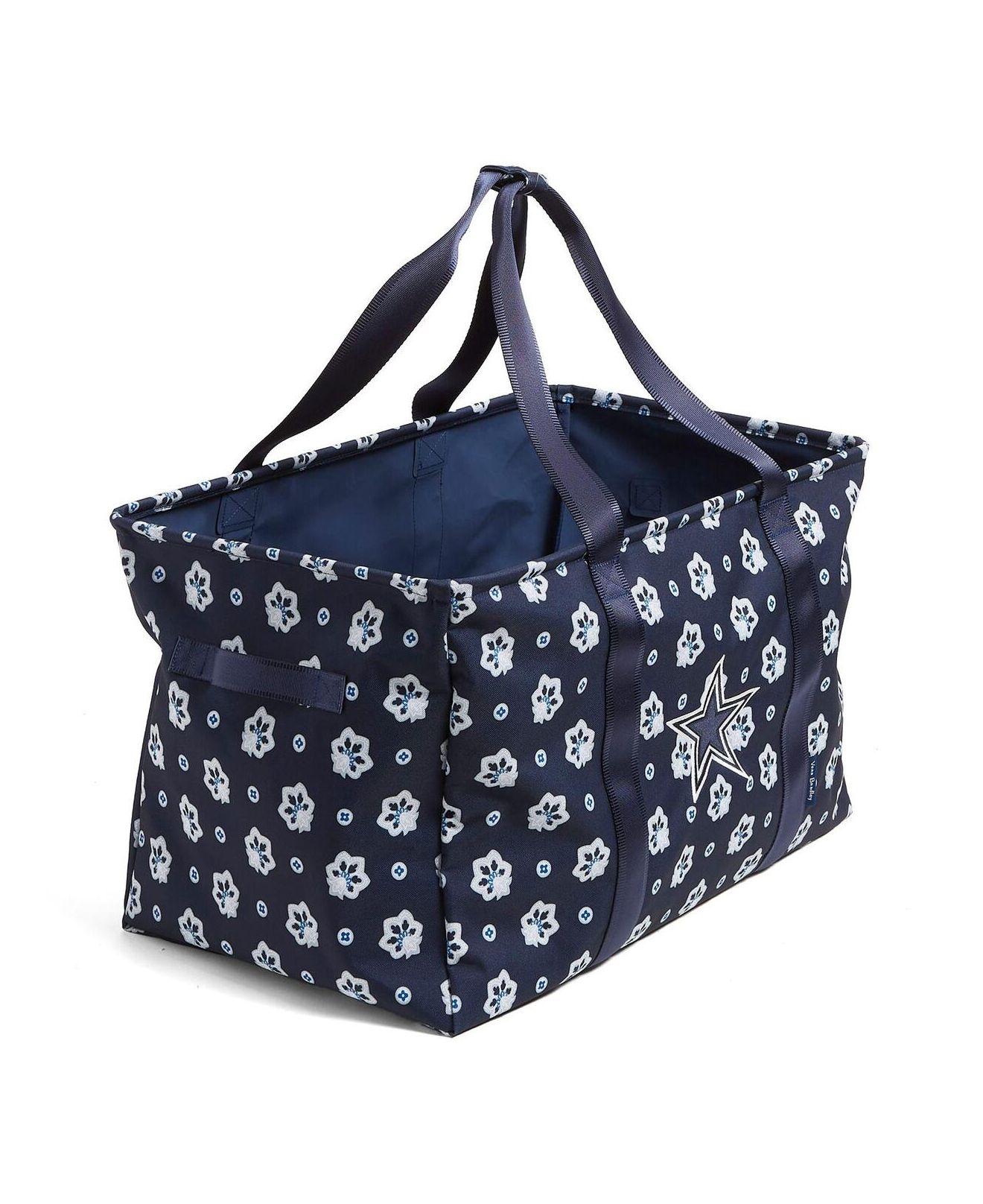 Vera Bradley Dallas Cowboys Reactive Large Car Tote Bag in Blue | Lyst