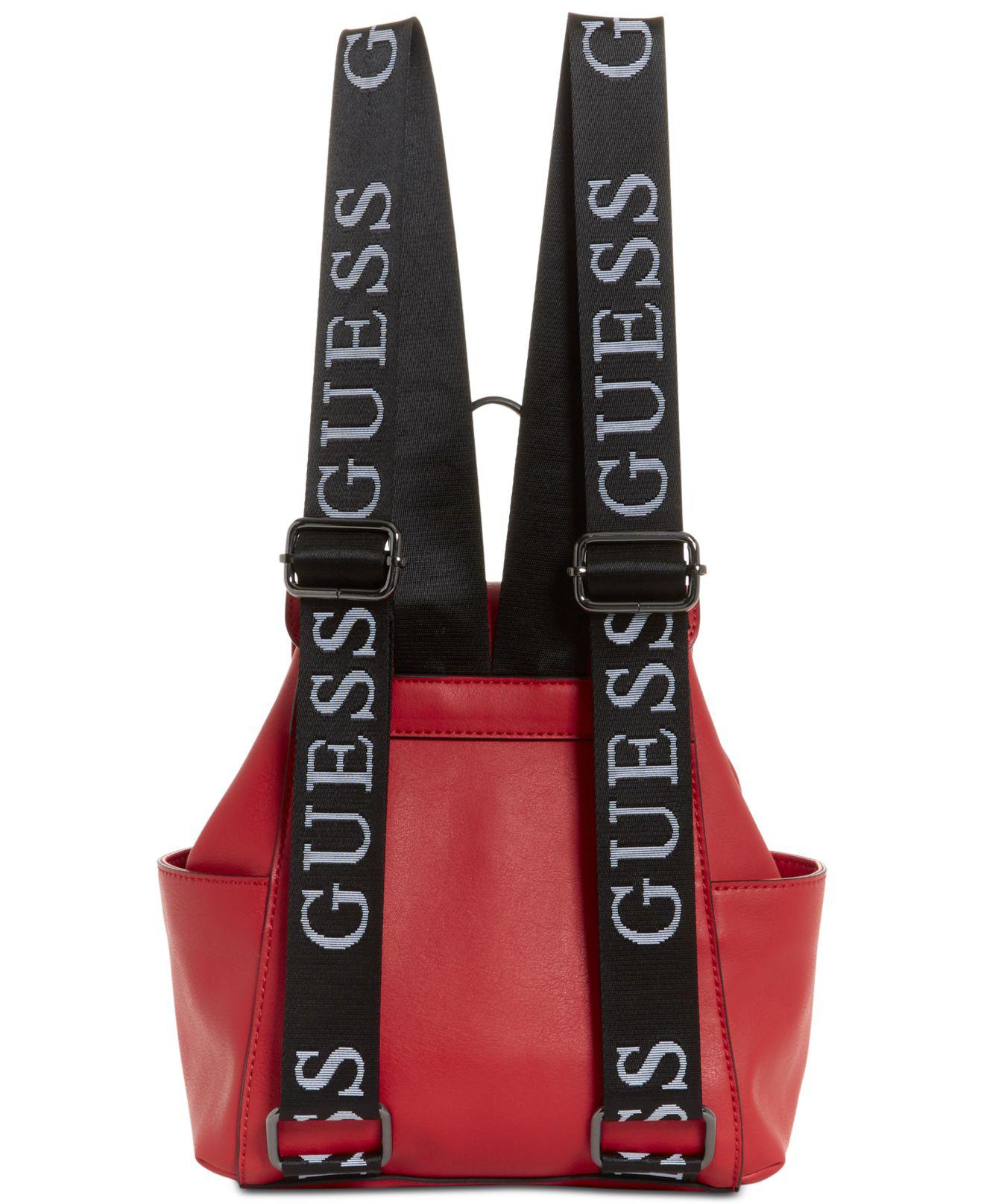 Guess Red Mini Backpack