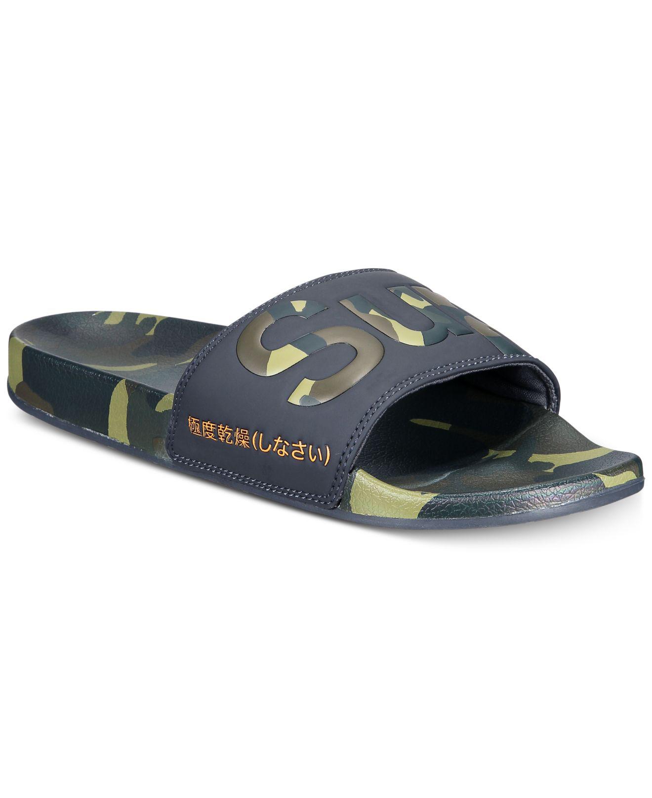 Superdry Aop Beach Slide Sandals for Men - Lyst