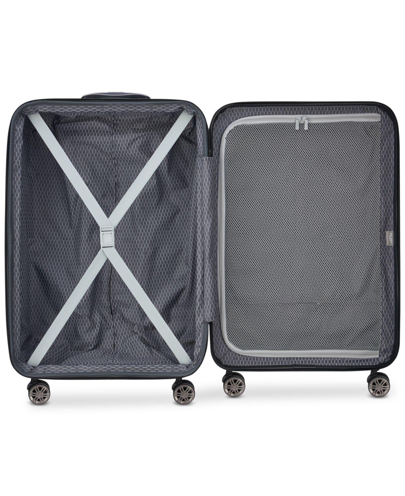Delsey Synthetic Meteor 24" Hardside Expandable Spinner Suitcase in