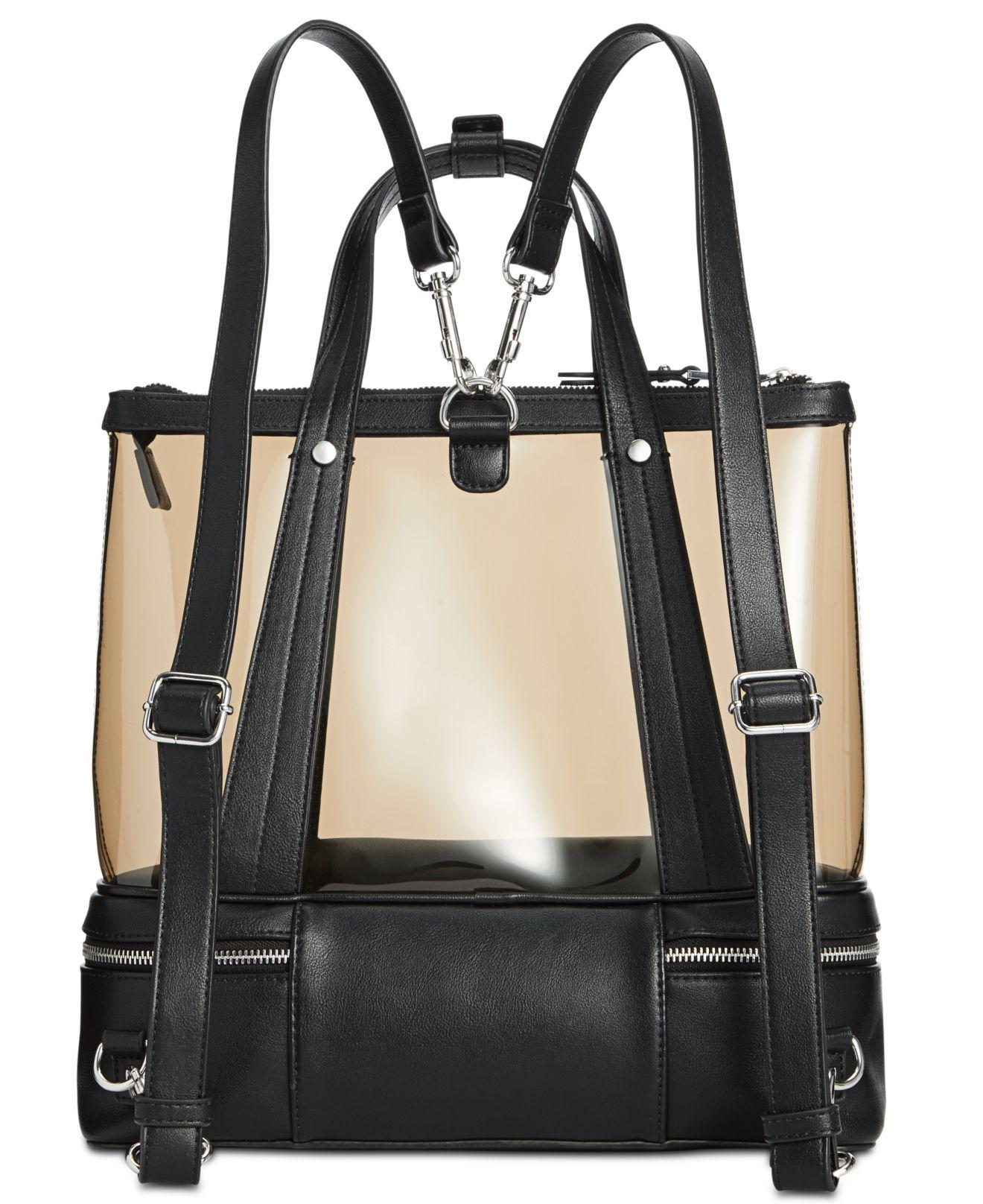 macy's clear backpack