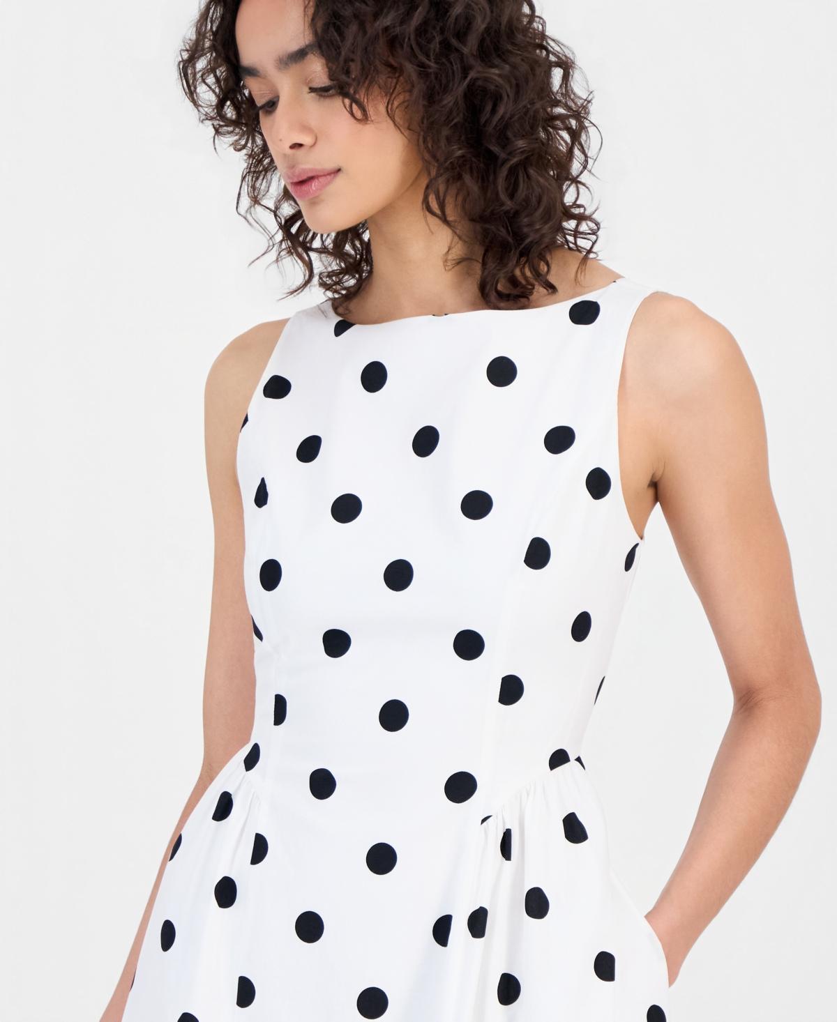 sachin and babi light blue dress Sam Edelman Strapless Belted Eyelet Midi Dress main image 0