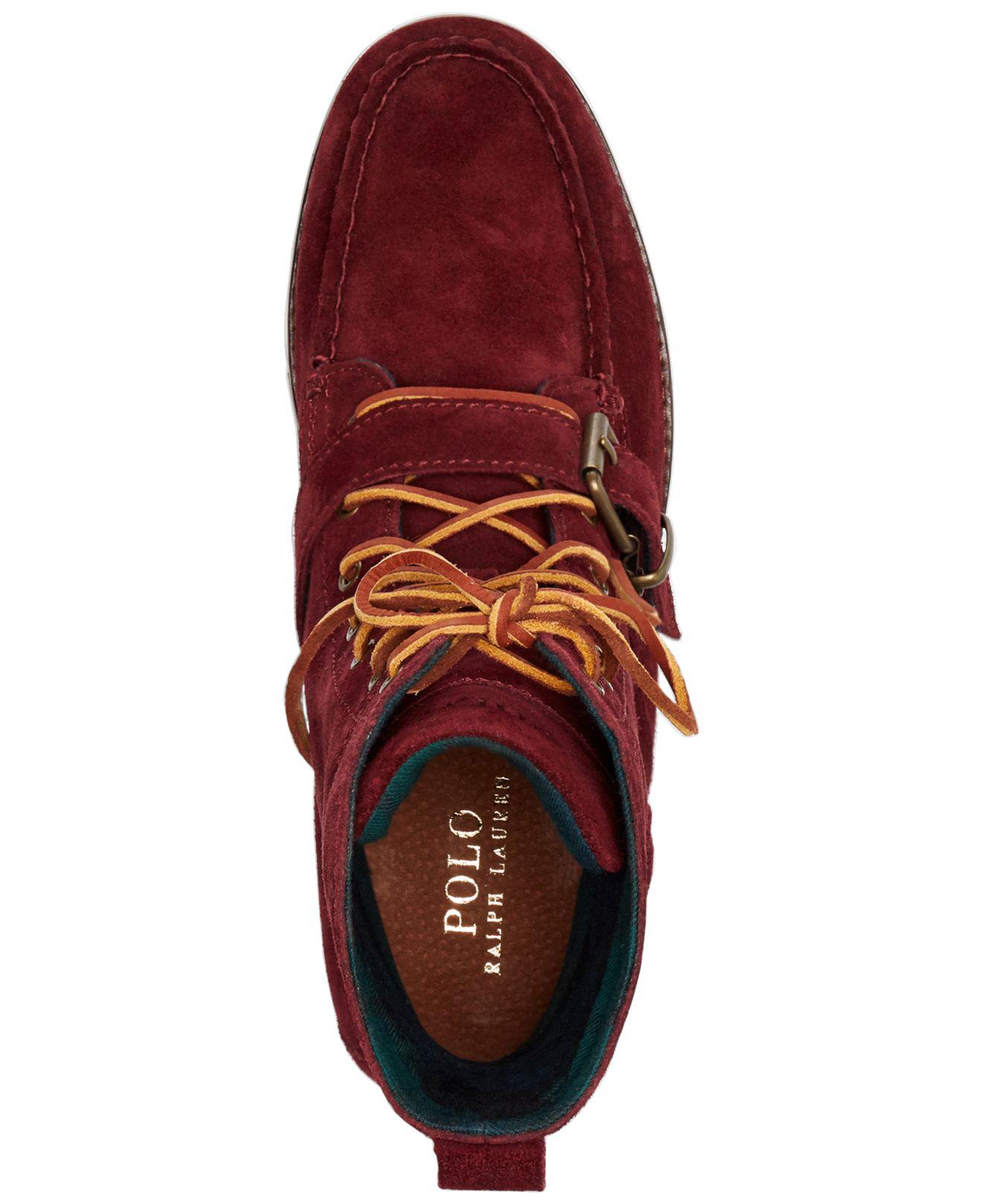 ranger polo tiger suede boot