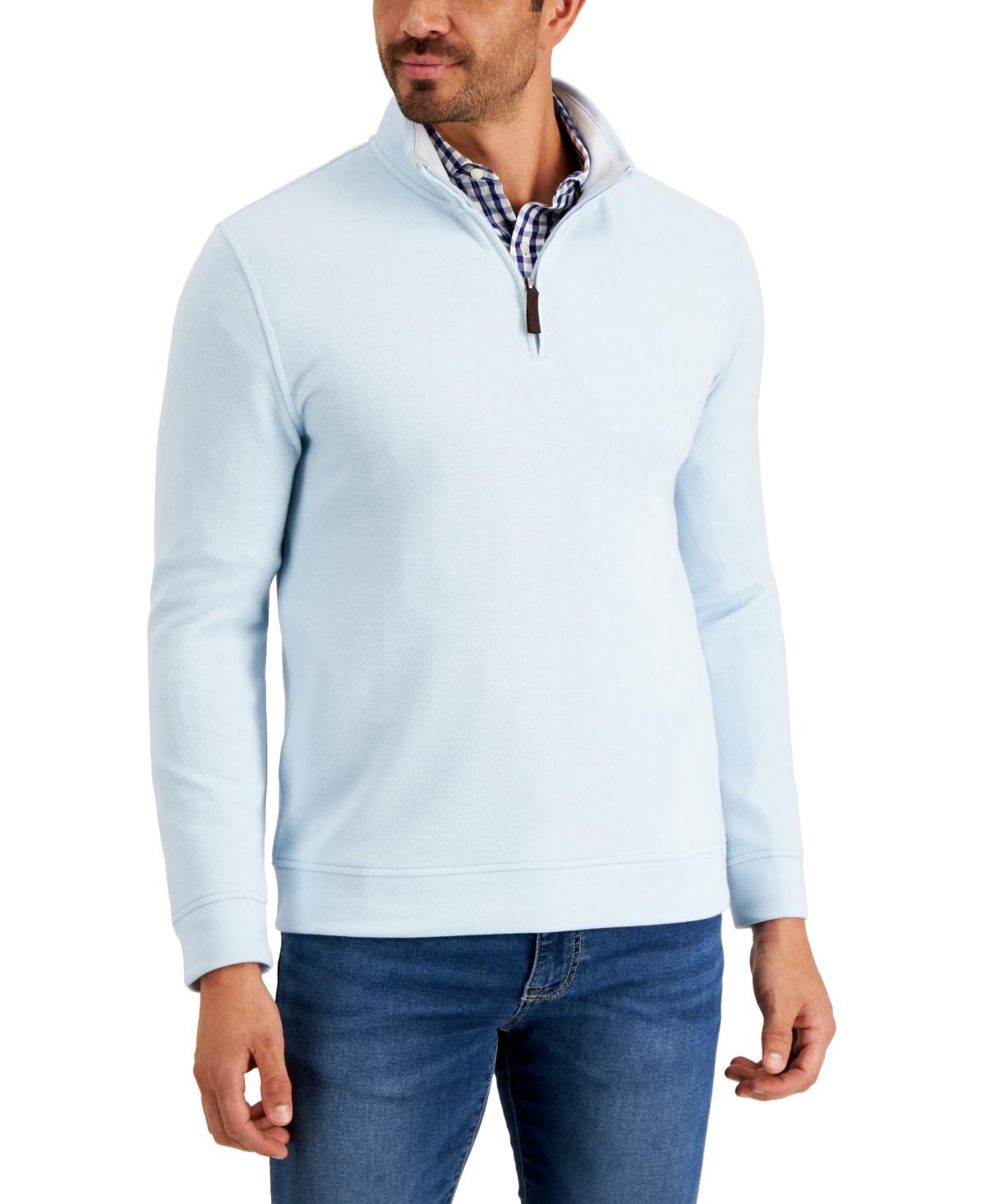 Club room quarter zip new arrivals