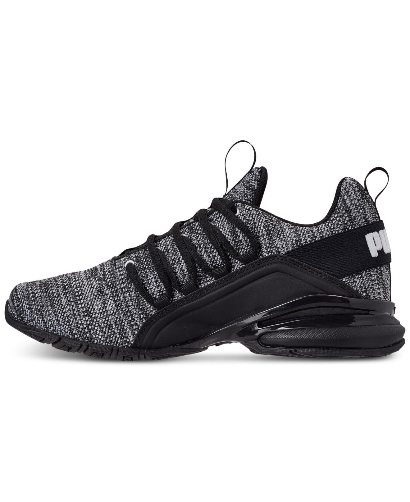 PUMA Axelion Wide Running Shoes in Black for Men Lyst
