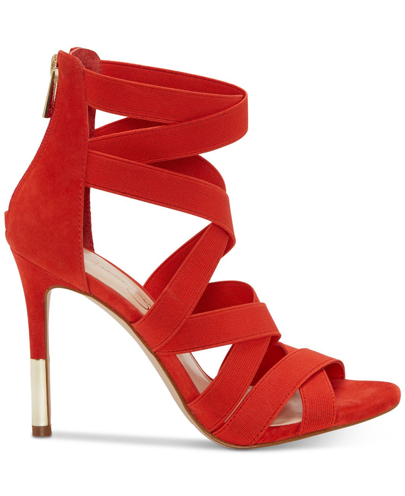 jessica simpson jyra strappy heels