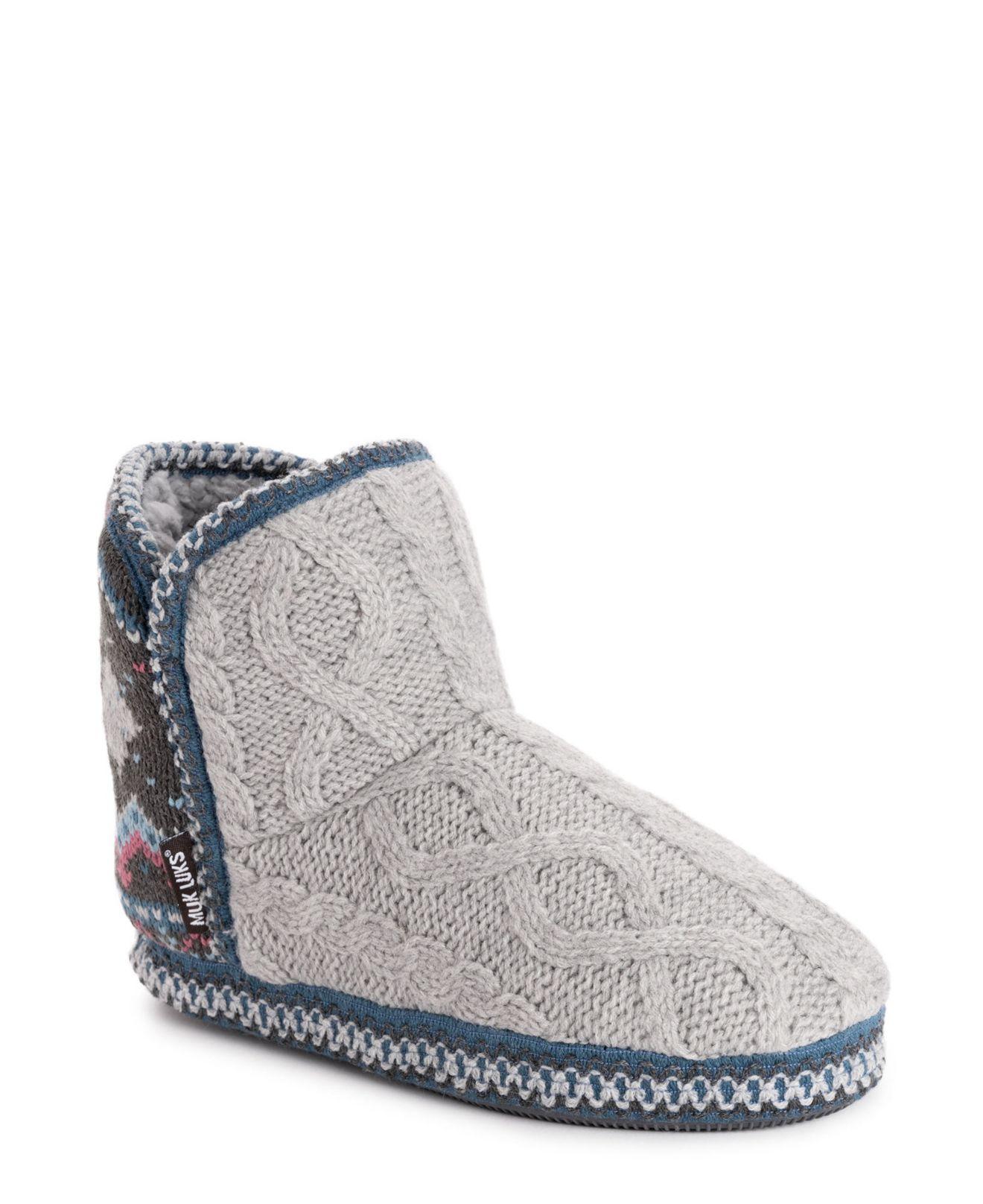 Women's muk luks amira bootie slippers deals