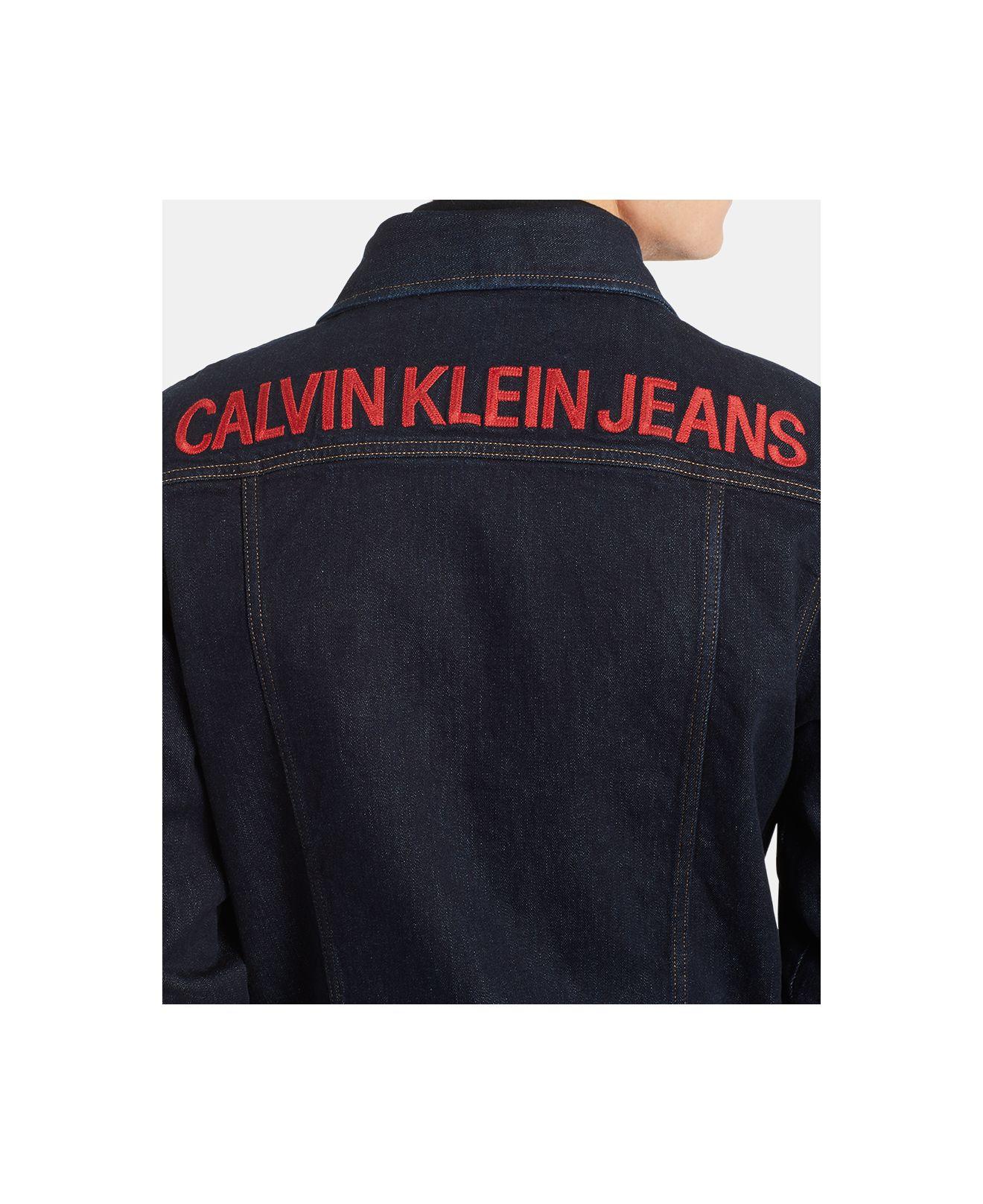 calvin klein jeans foundation trucker