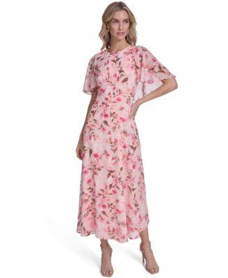Calvin Klein Flutter Sleeve Dresses for Women | Lyst