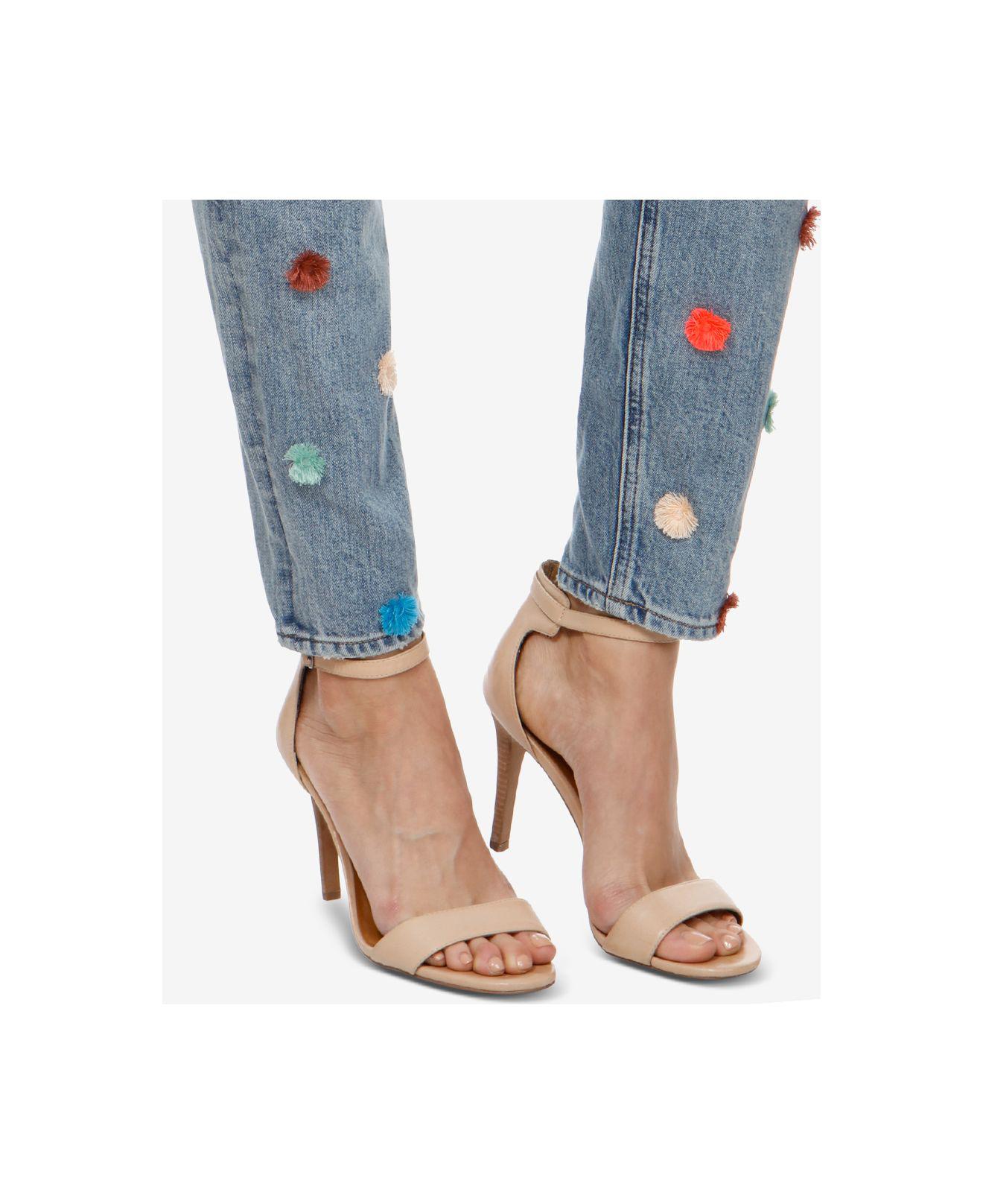 lucky brand pom pom jeans