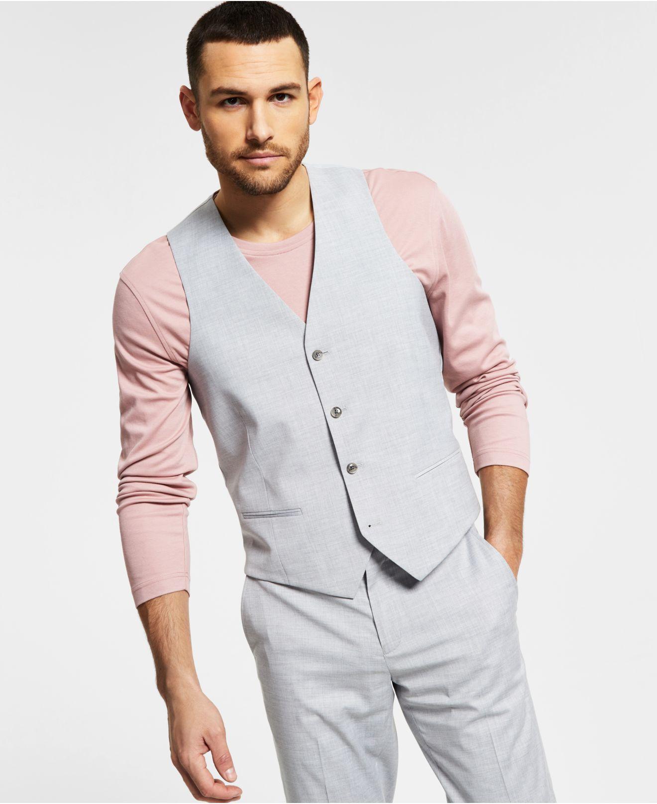 alfani suit vest