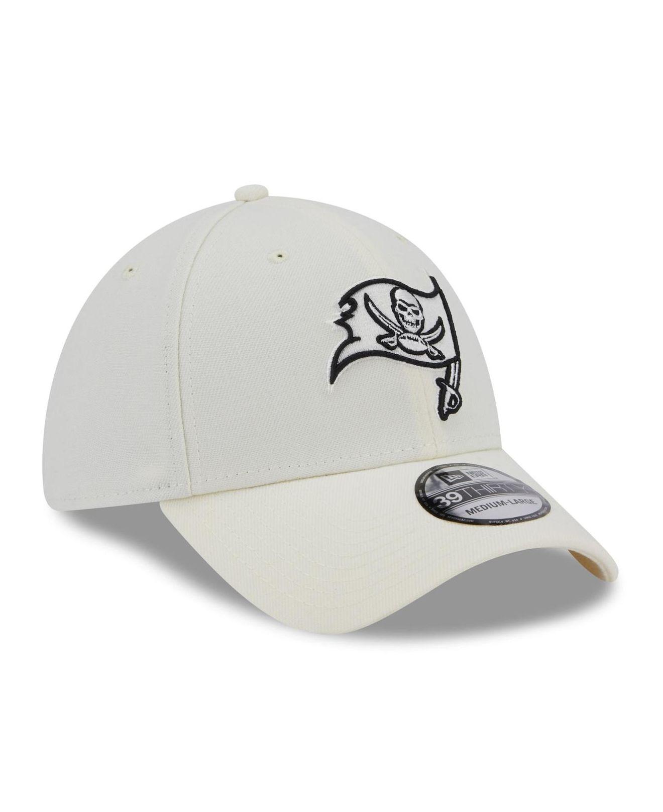 KTZ Cream Tampa Bay Buccaneers Chrome Collection 39thirty Flex Hat in White  for Men