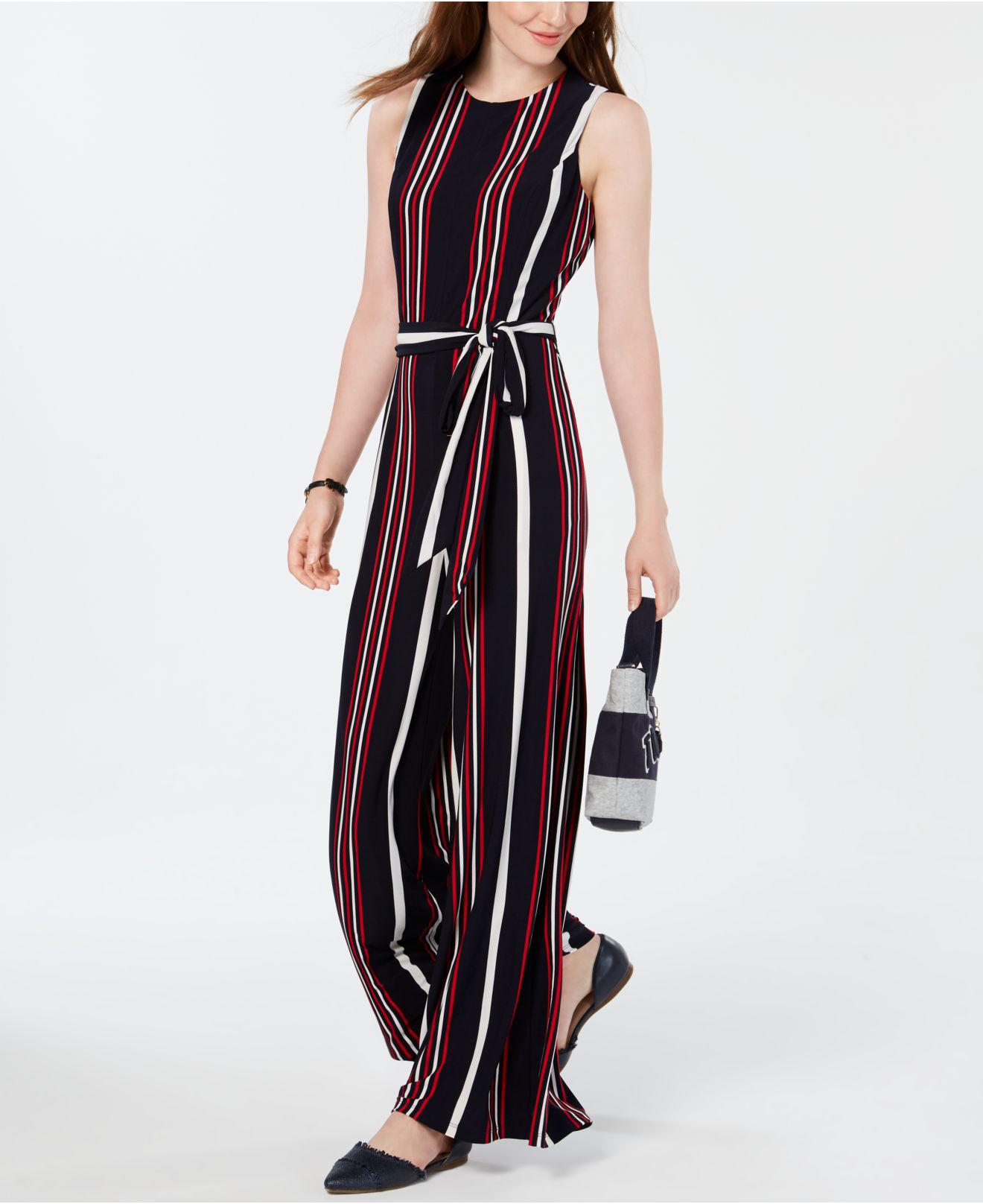 tommy hilfiger jumpsuit macys