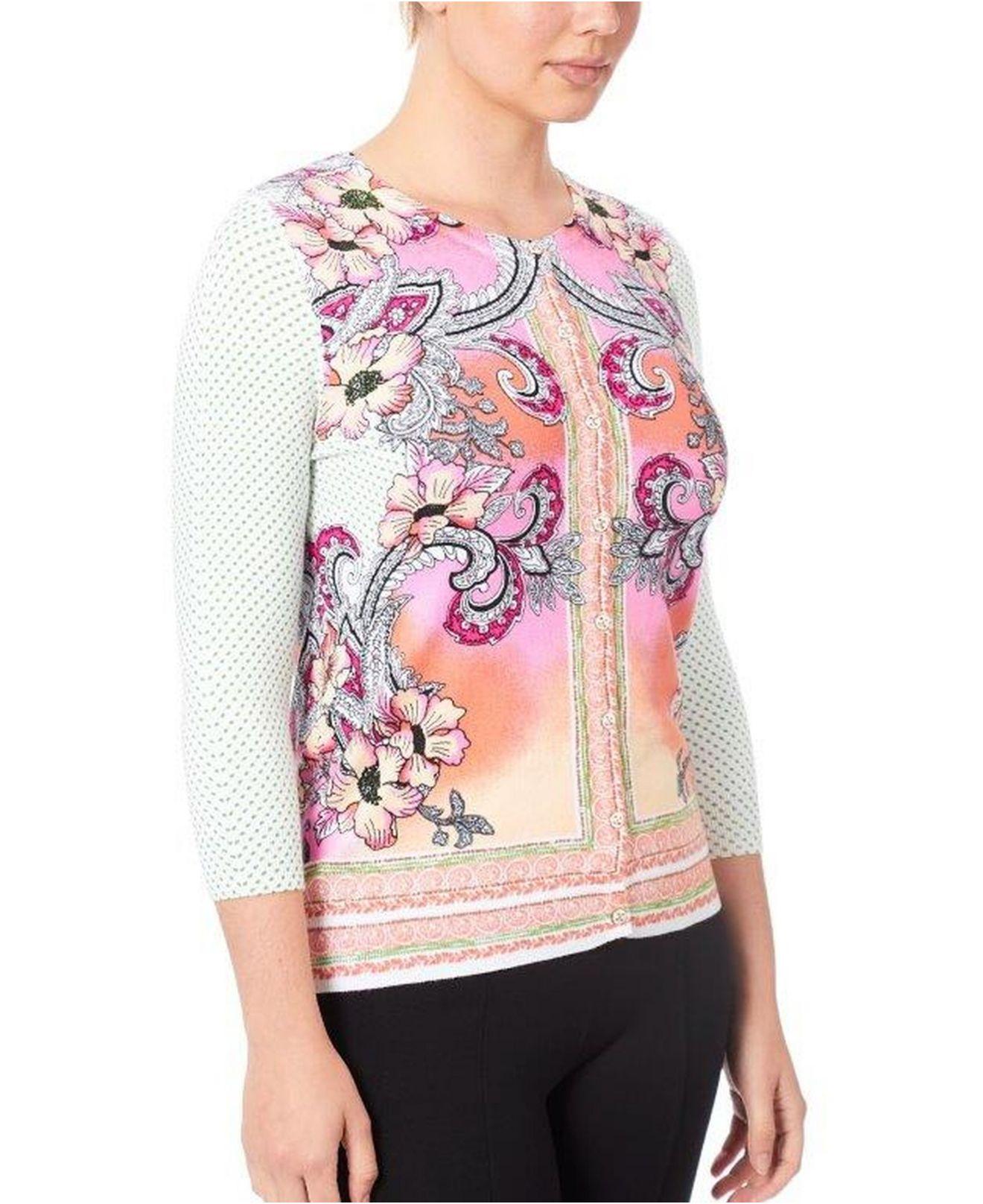 paisley cardigan