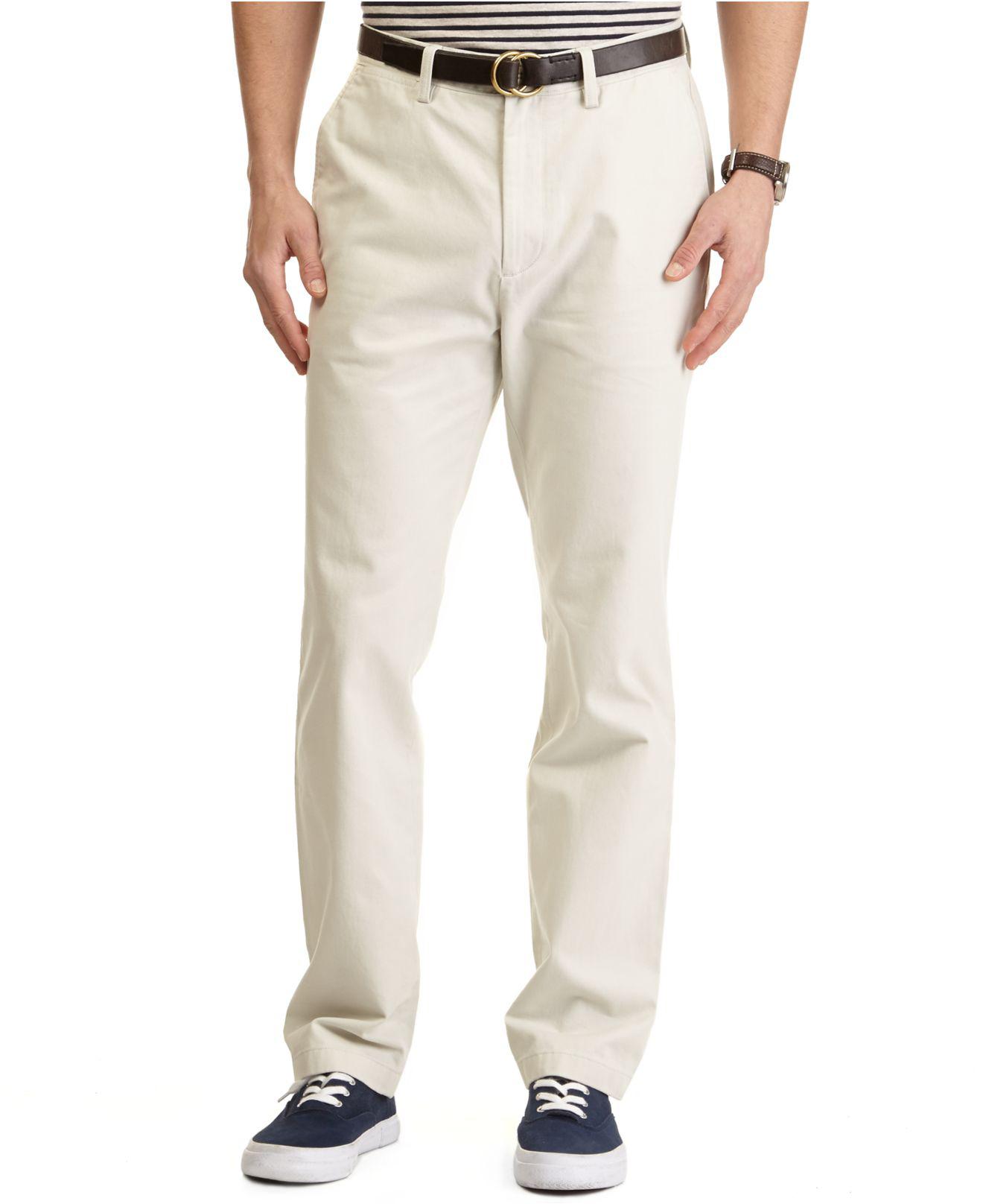 Nautica Cotton Classic-fit Stretch Deck Pants for Men - Lyst