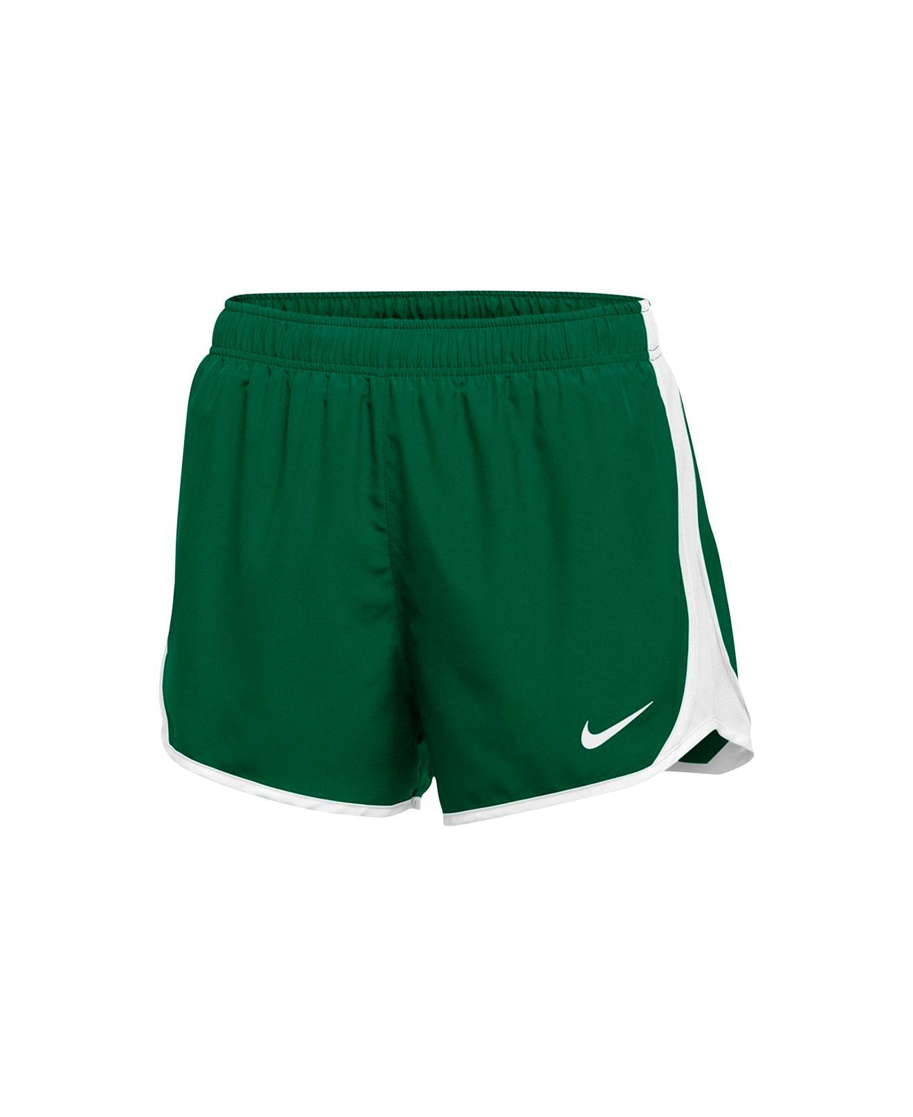 green nike tempo shorts