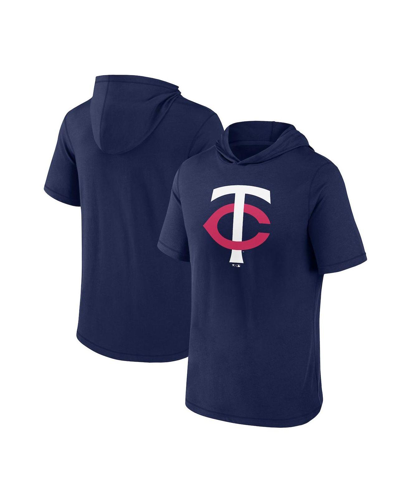 Men's Fanatics Branded Navy Minnesota Twins Team Lockup T-Shirt