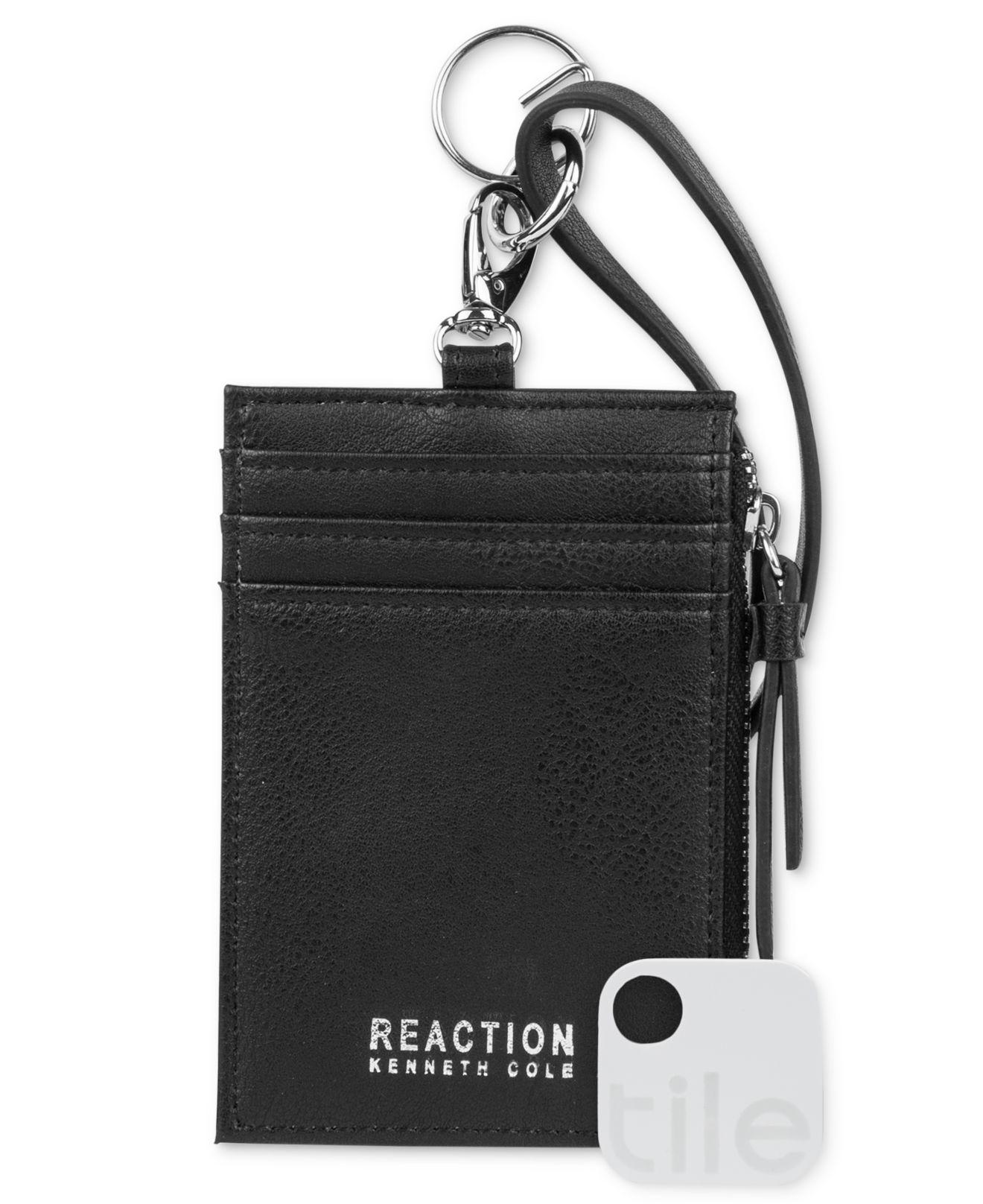 Lyst - Kenneth Cole Reaction Lanyard Wallet With Tracker in Black for Men
