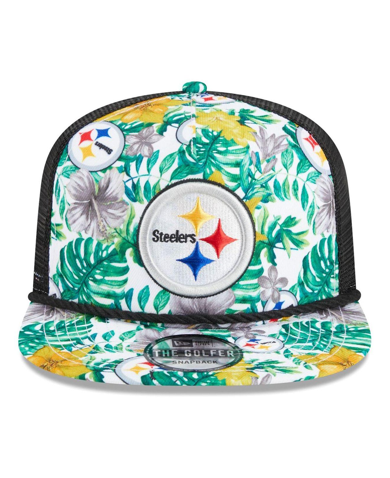 steelers camo fitted hat
