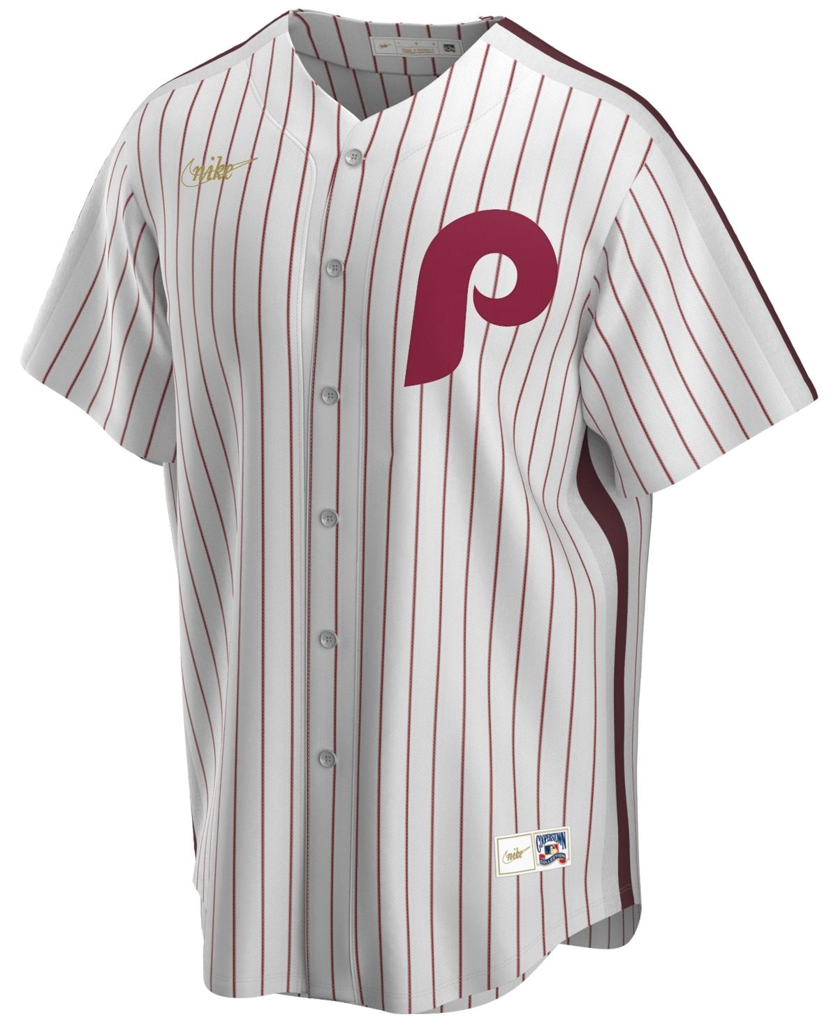 Men's Nike Mike Schmidt White Philadelphia Phillies Home Cooperstown  Collection Player Jersey 