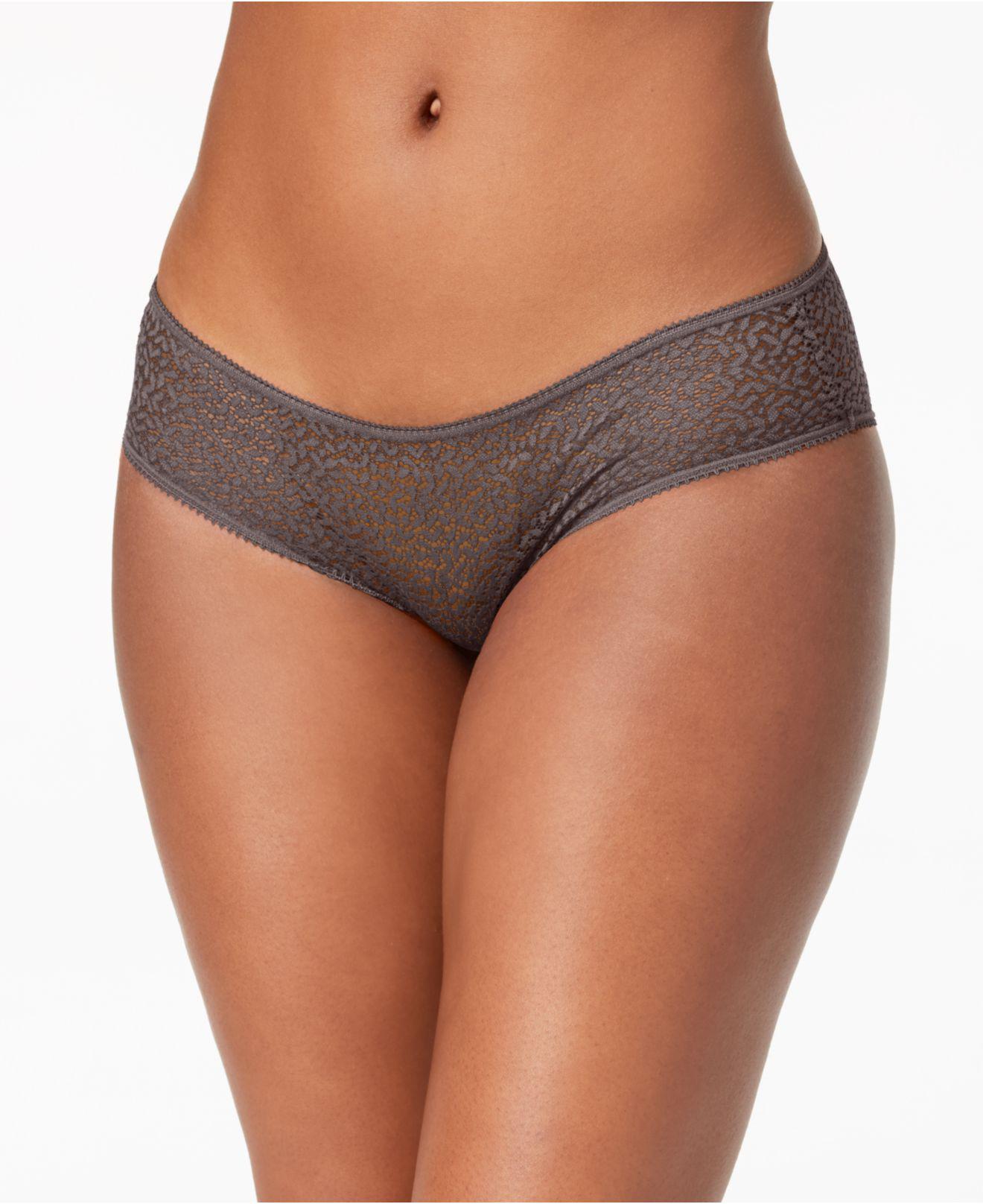 DKNY Modern Lace Sheer Hipster Underwear Dk5014 in Grey (Gray) Lyst