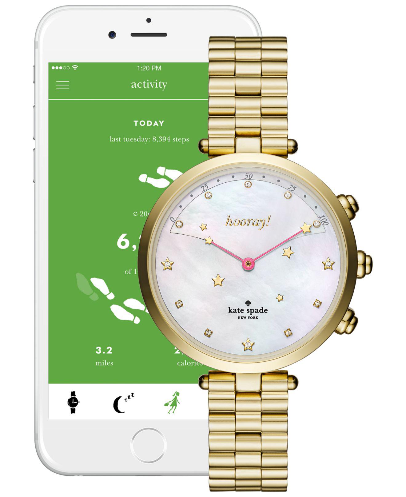 kate spade holland watch hybrid