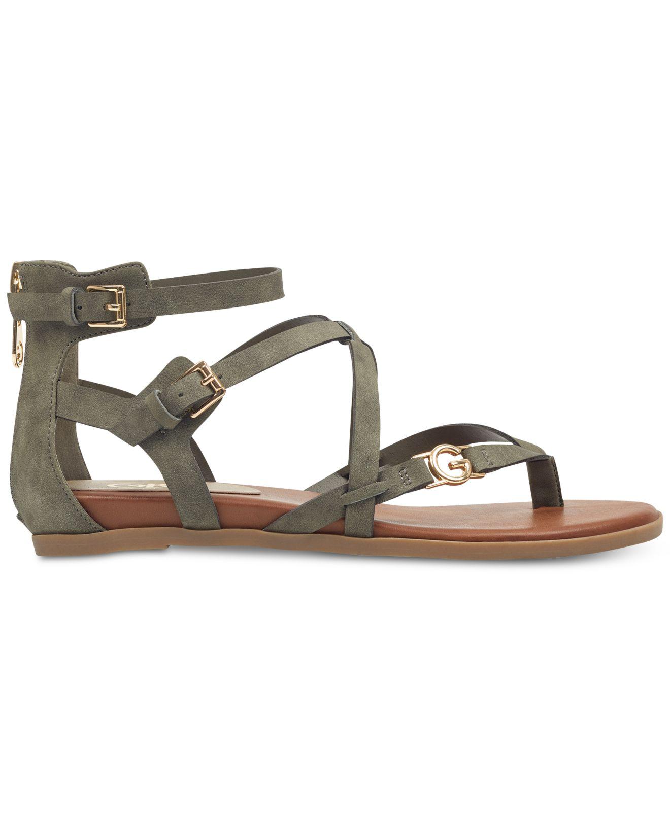 g by guess carlyn gladiator sandal