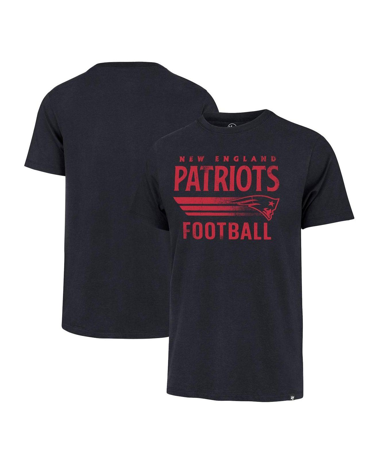 Lids New England Patriots '47 Brand Wide Out Franklin Long Sleeve T-Shirt -  Navy