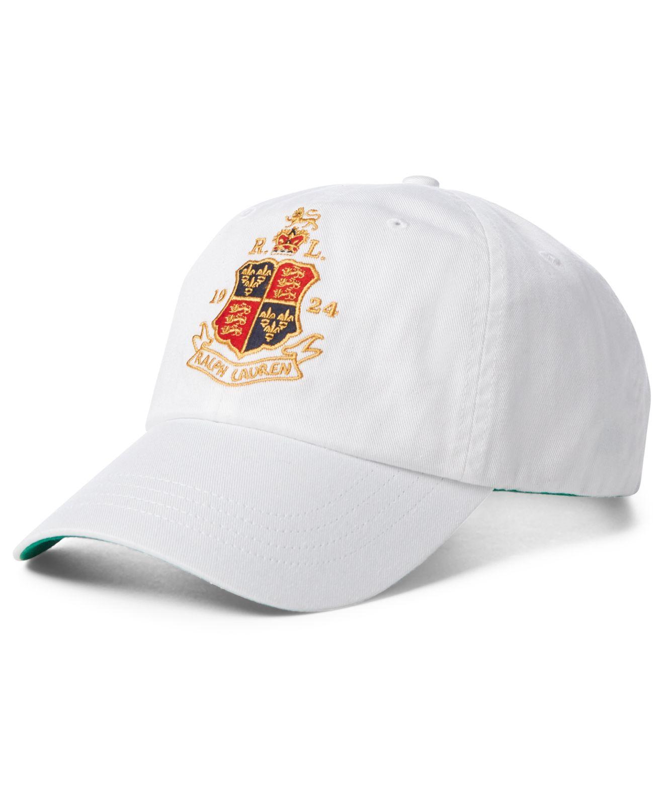 polo crest hat