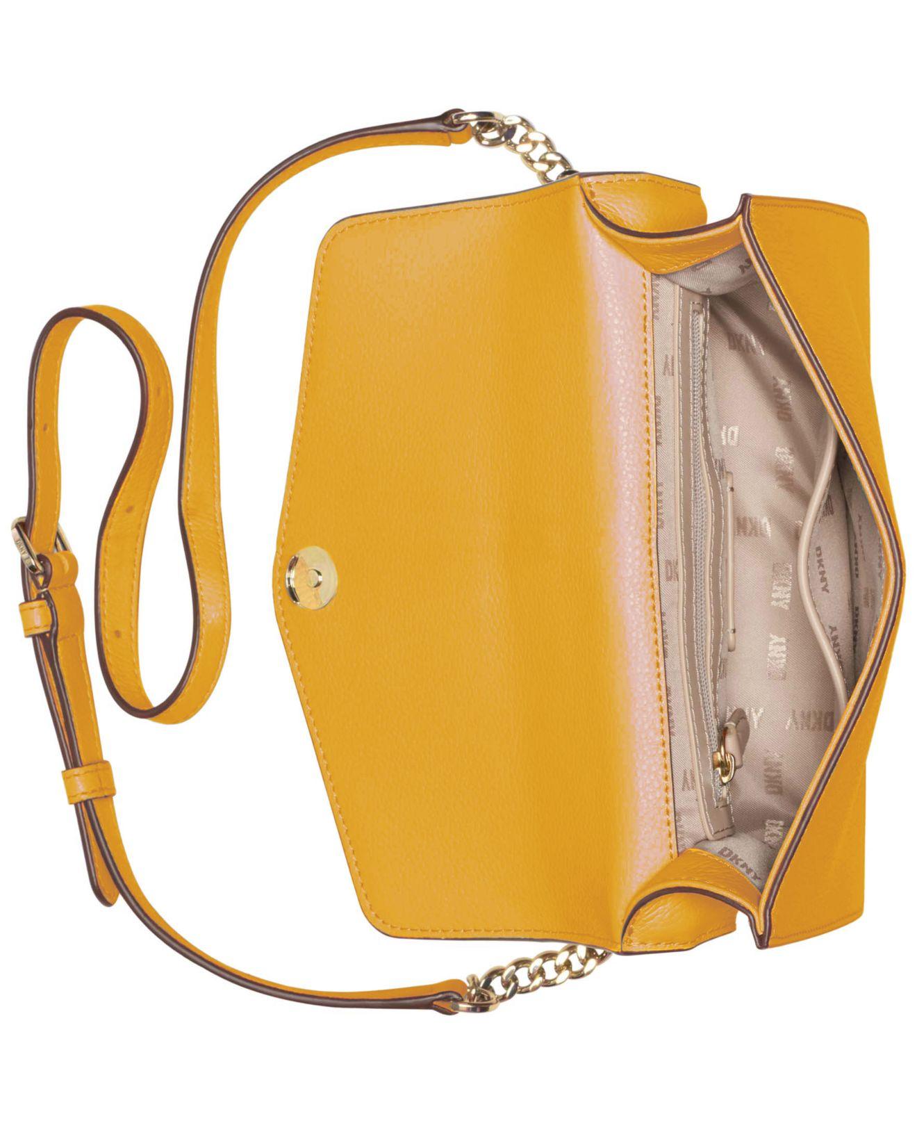 Dkny Women's Shoulder Bags - Yellow