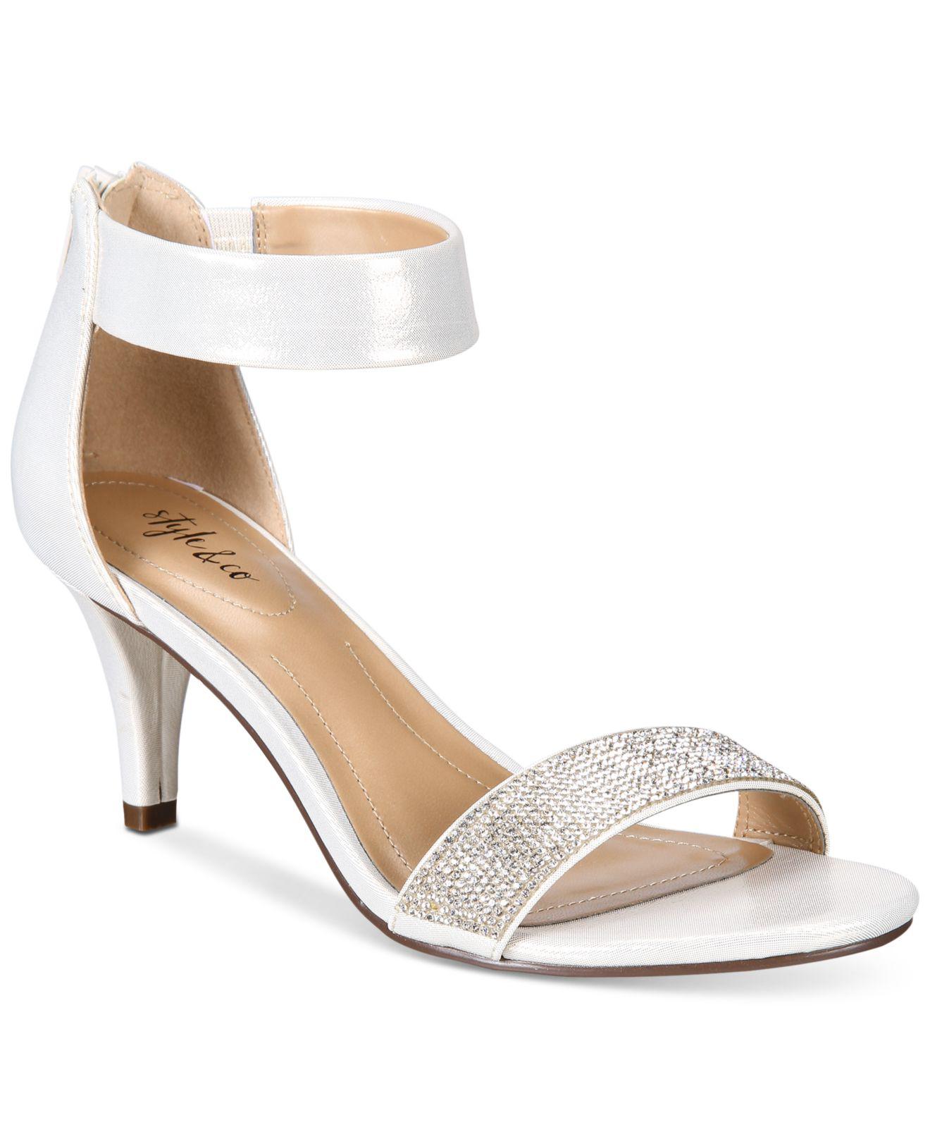 silver bridesmaid sandals