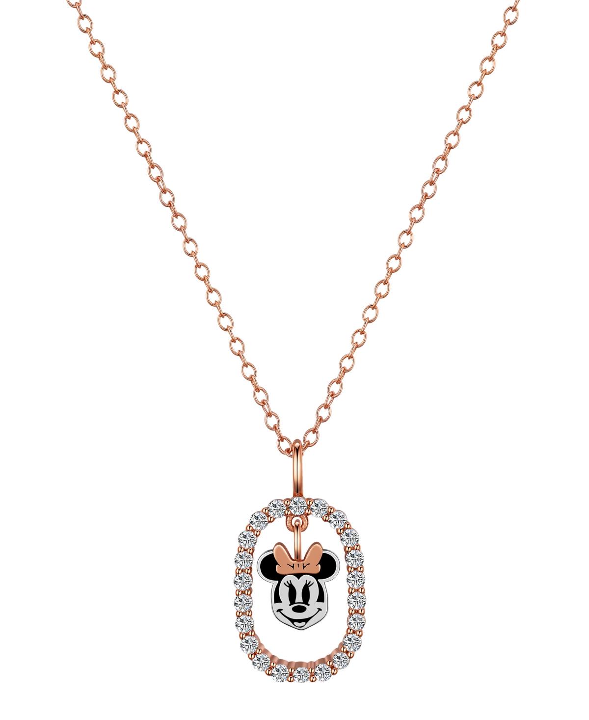 Rose gold clearance minnie necklace