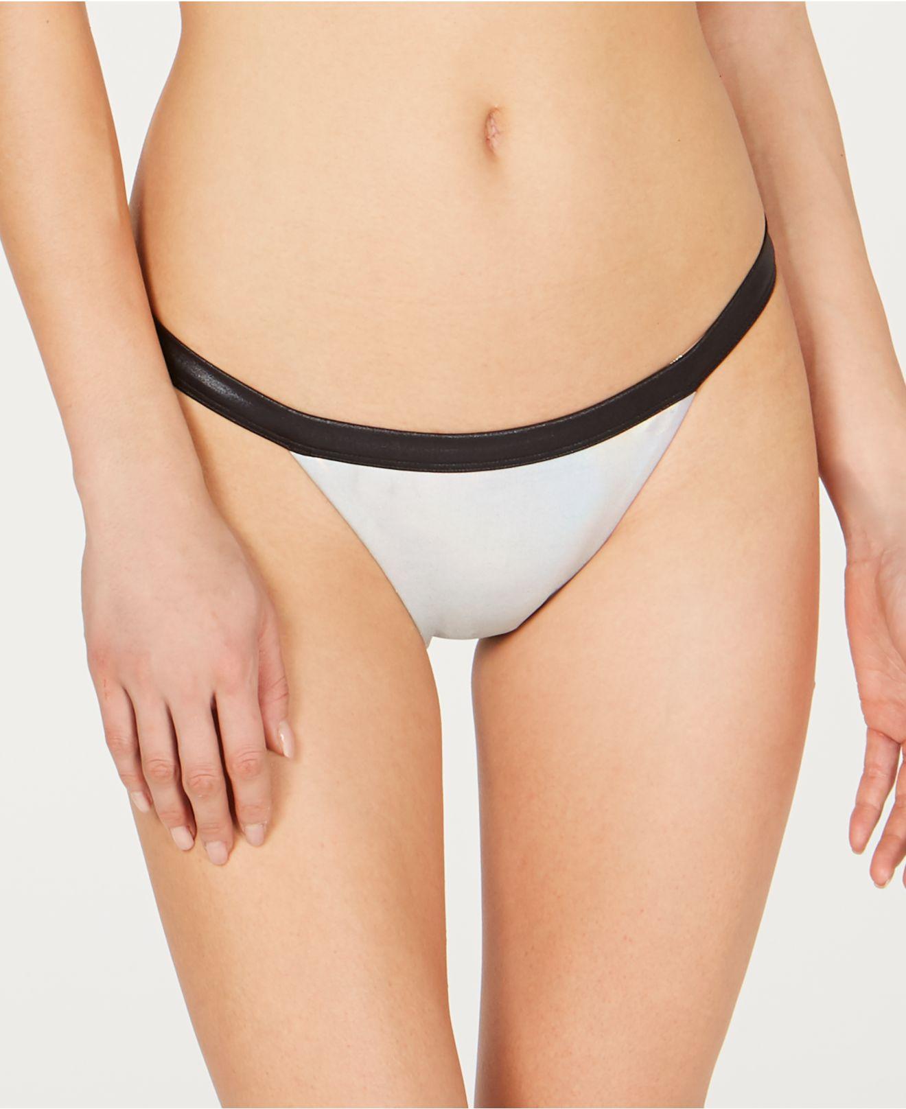 Nike Flash Cheeky Iridescent Bikini Bottoms | Lyst