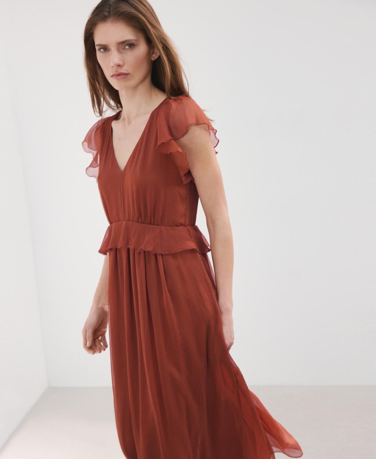 mango flared sleeves dress Artifice Products