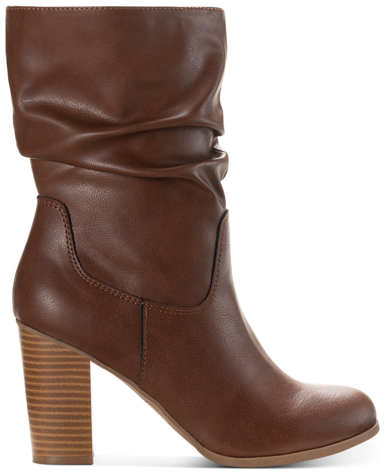 macys slouch boots