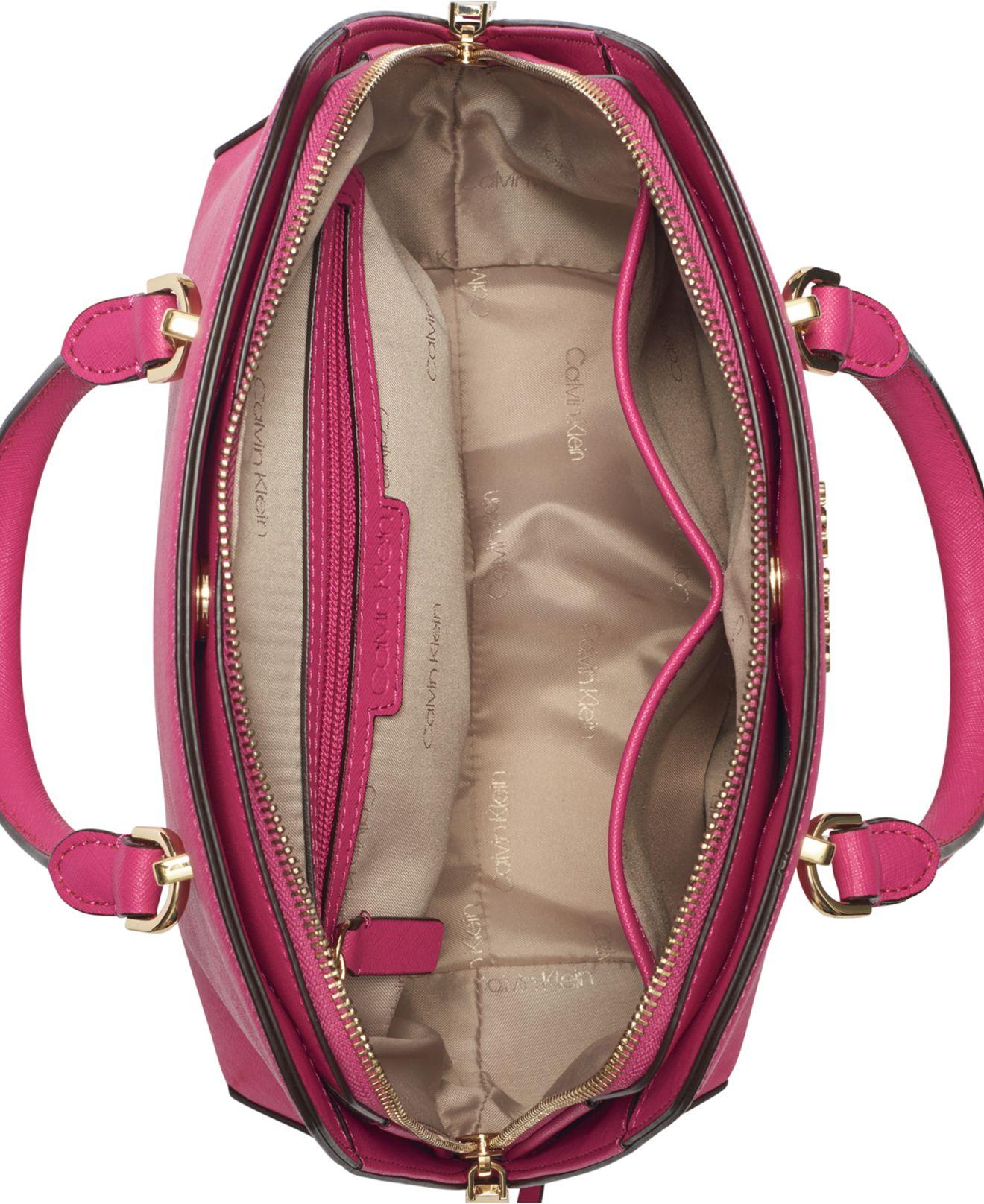 calvin klein hayden satchel