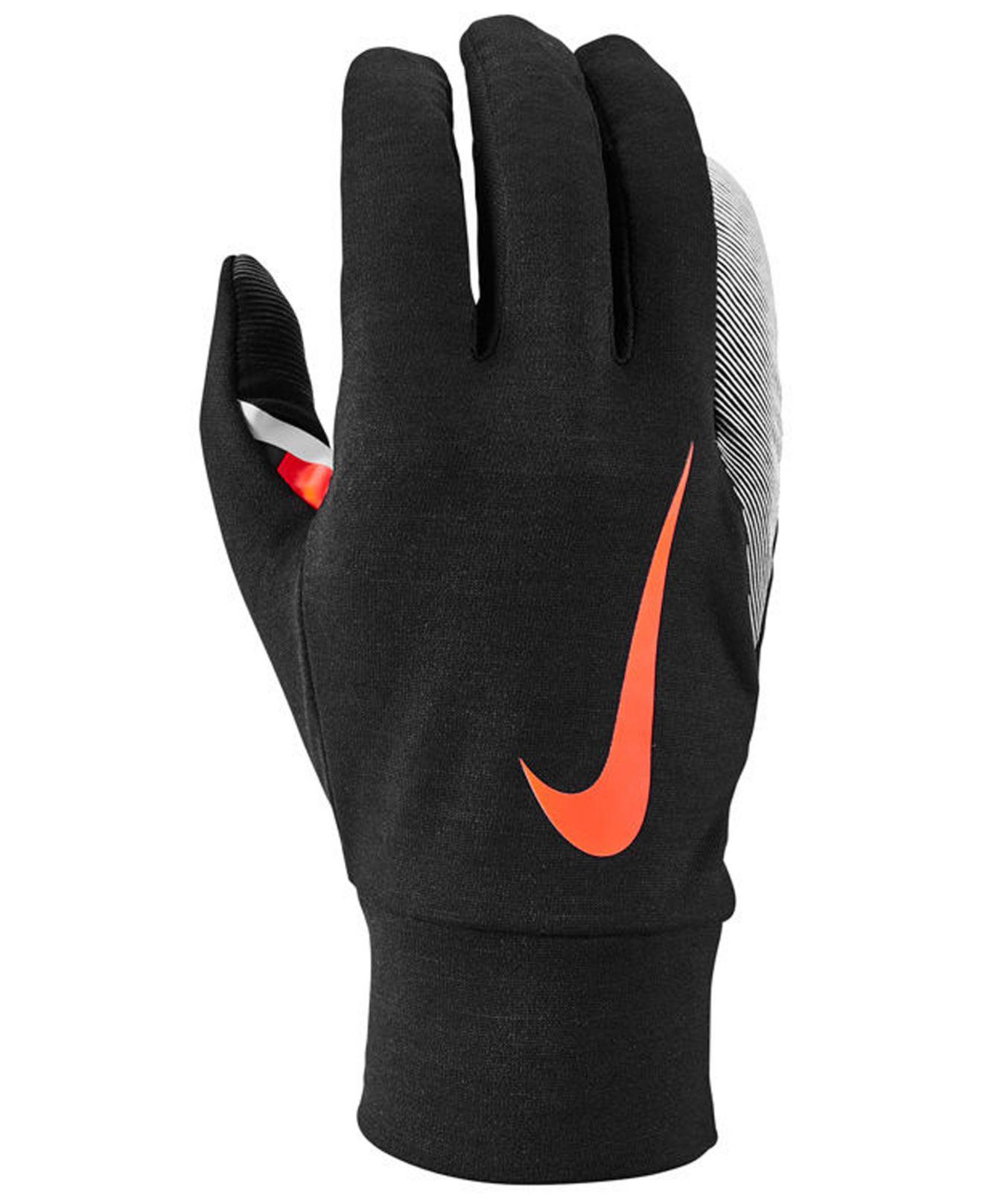 orange nike gloves