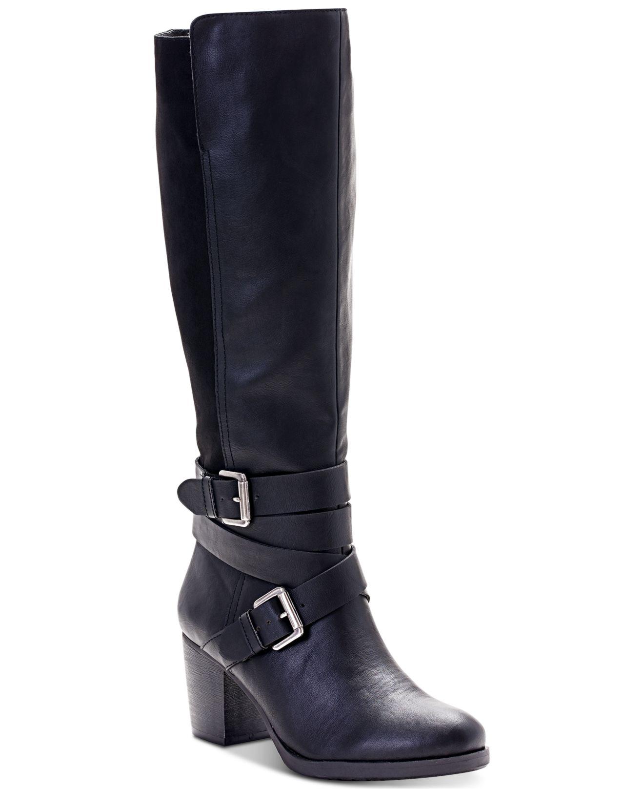 macys high heel boots