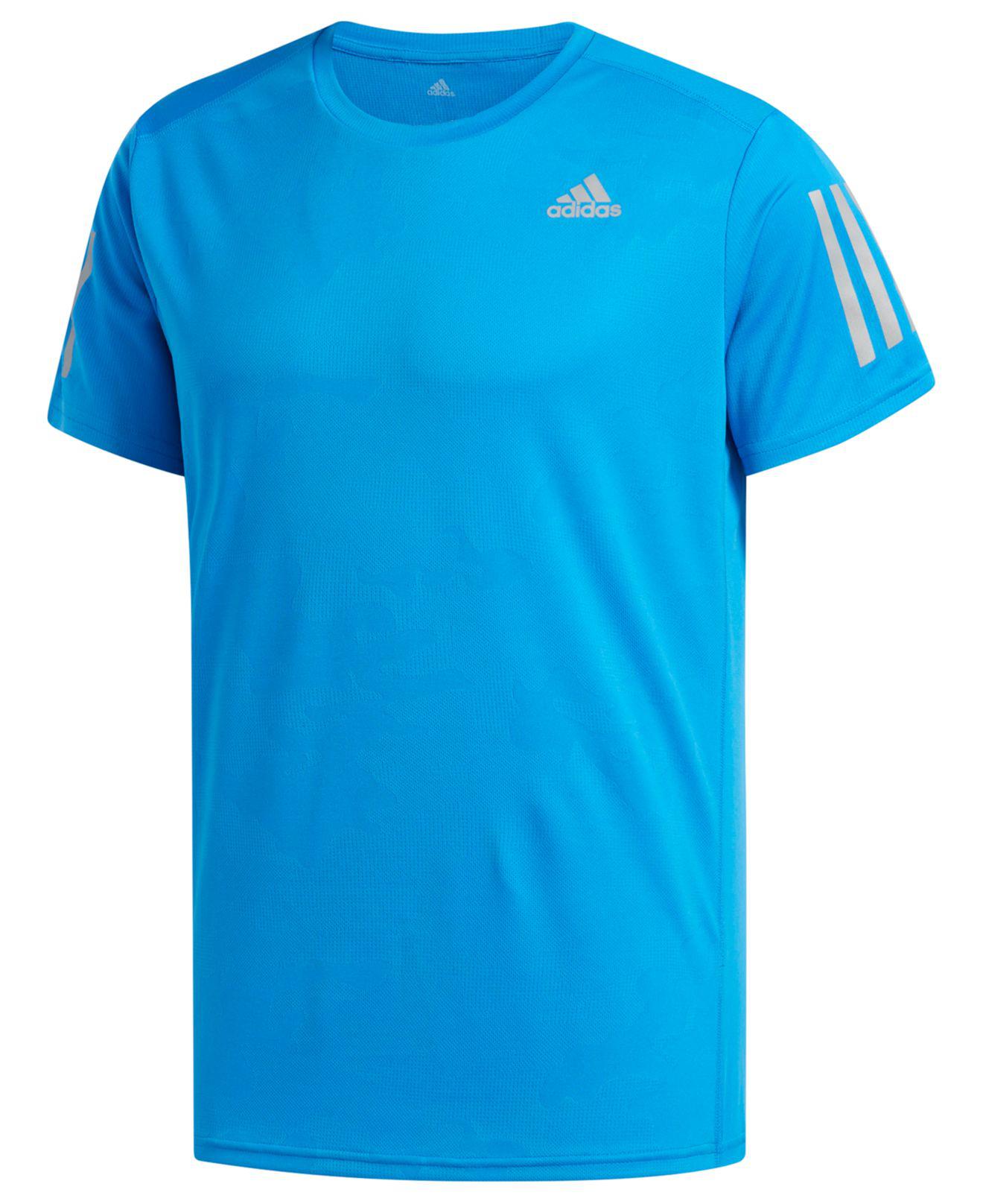 adidas Synthetic Response Climacool® Running Shirt in Bright Blue (Blue