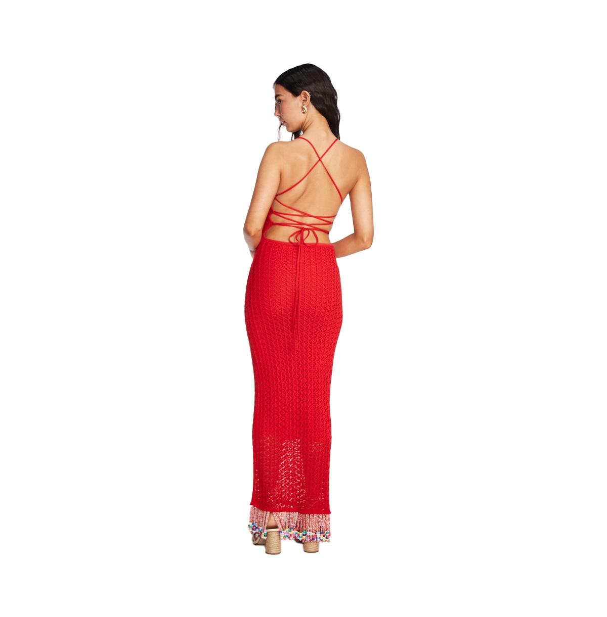 CAPITTANA Ali Beads Dress in Red | Lyst CAPITTANA Ali Beads Dress in Red | Lyst