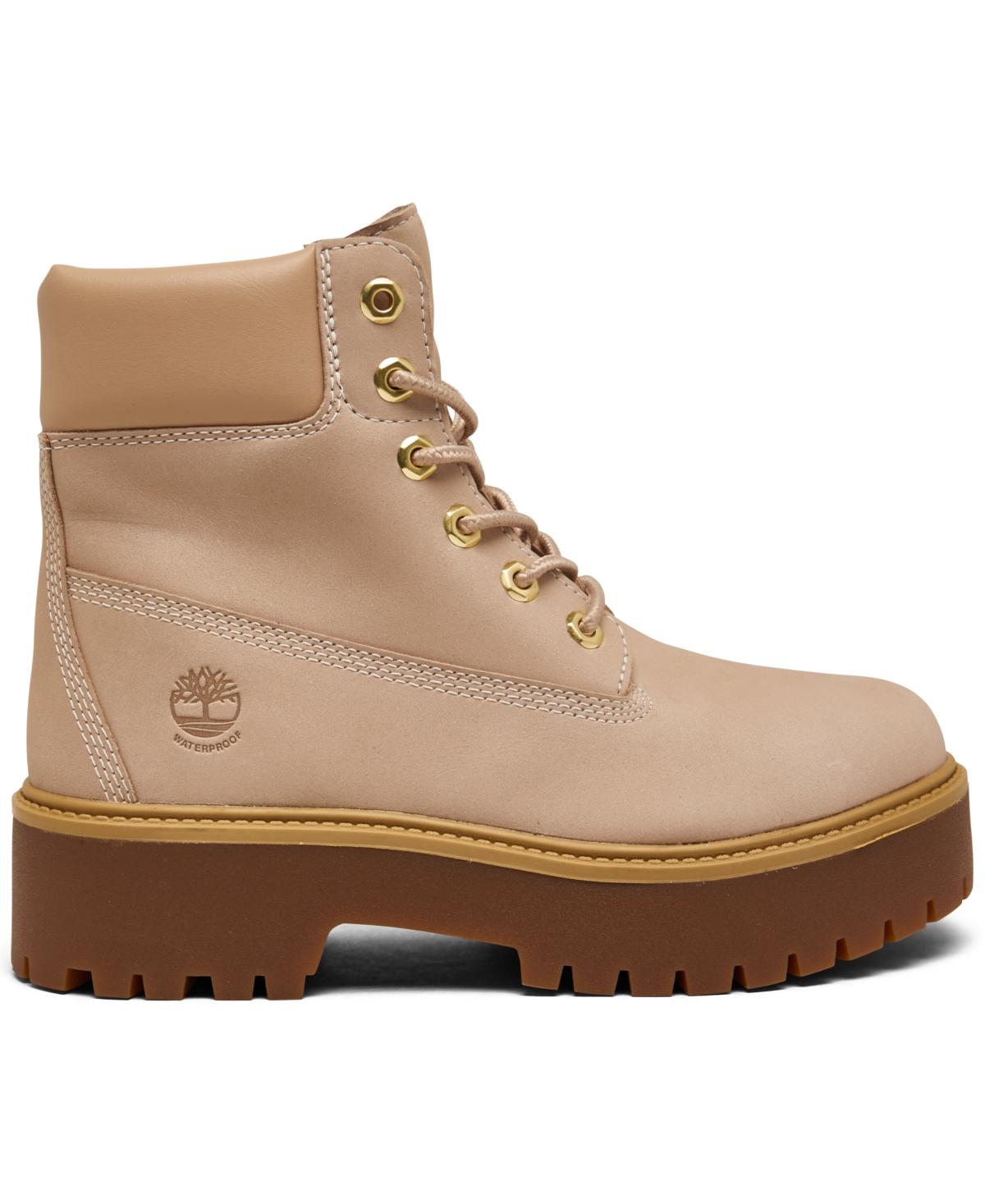 Timberland Stone Street 6" Water Resistant Platform Boots From Finish Line  in Natural | Lyst