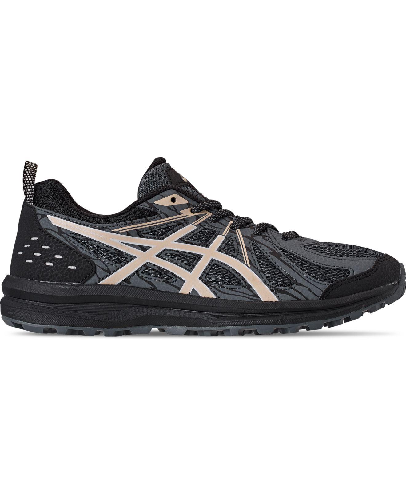 asics men's frequent trail running sneakers from finish line