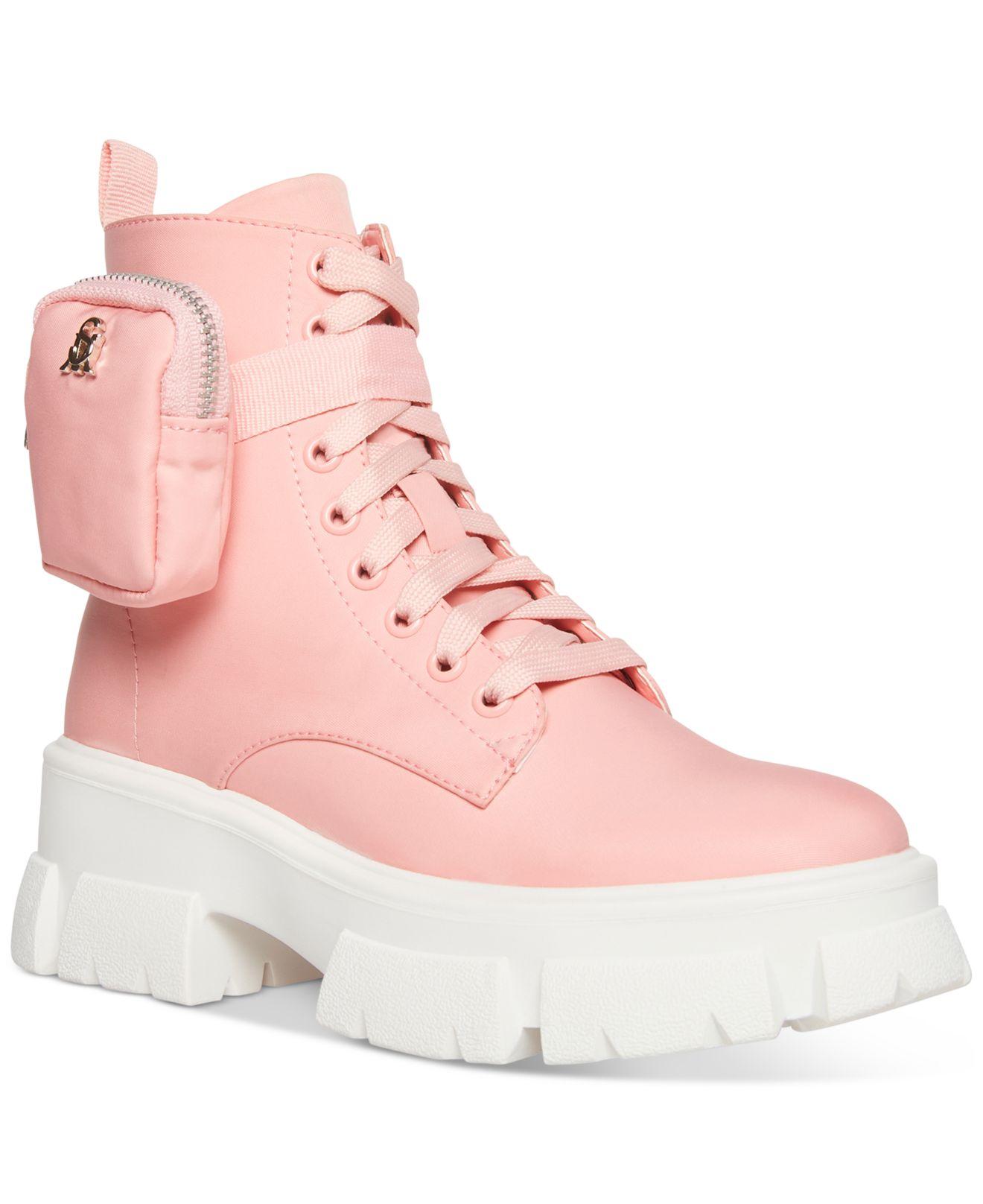 steve madden slasher combat platform boot